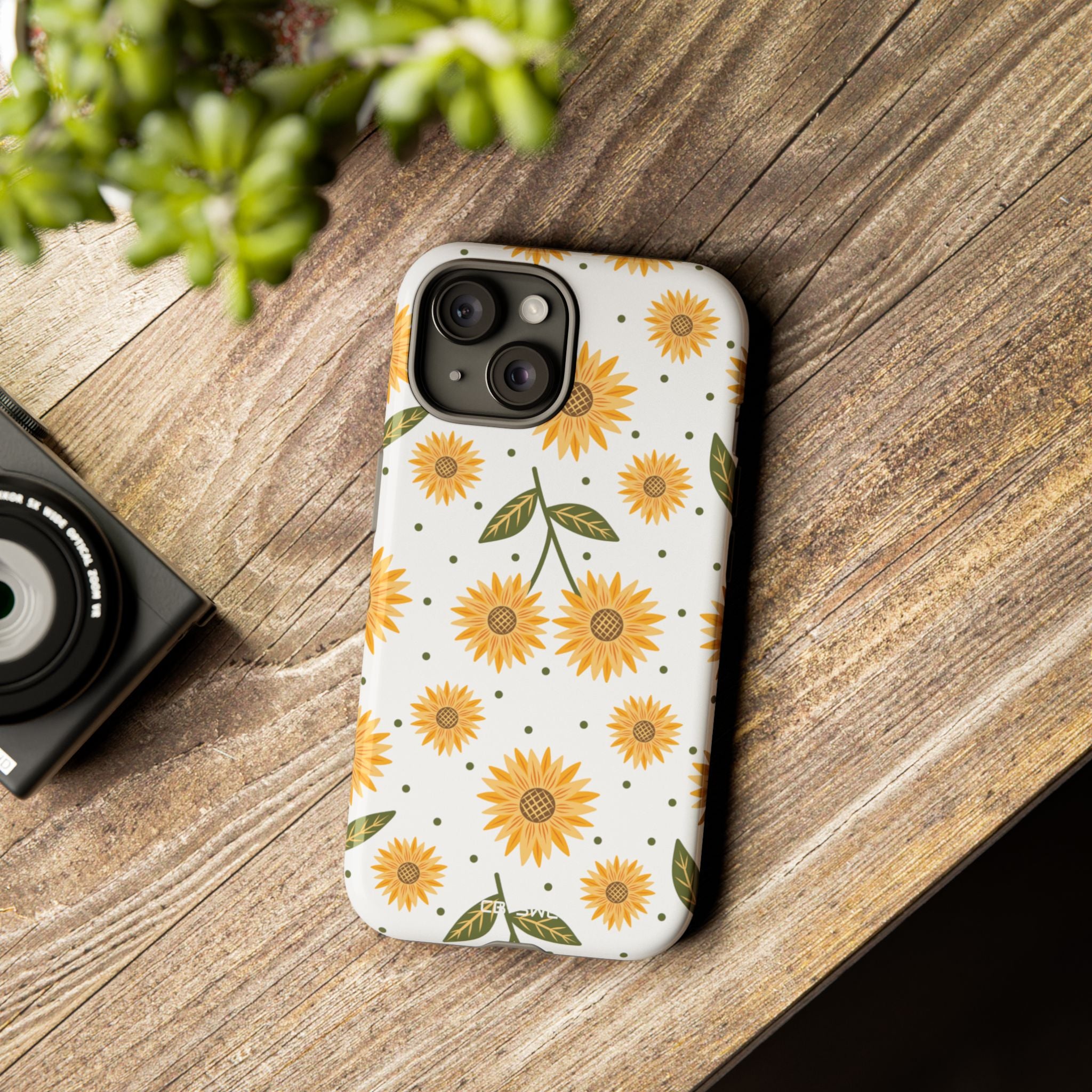 Sunflowers Dance Brightly - iPhone Case