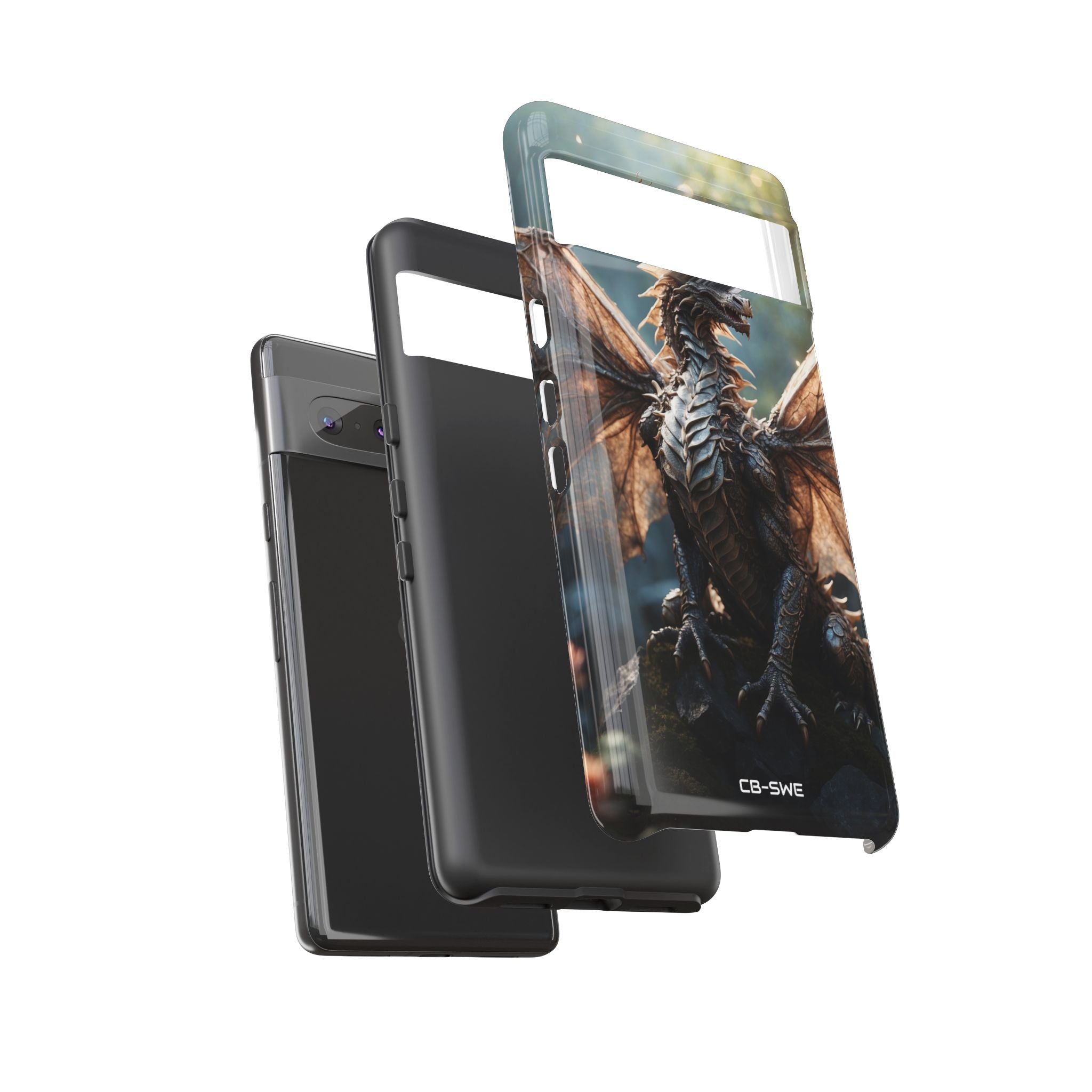 Majestic Dragon Glows - Google Pixel Case
