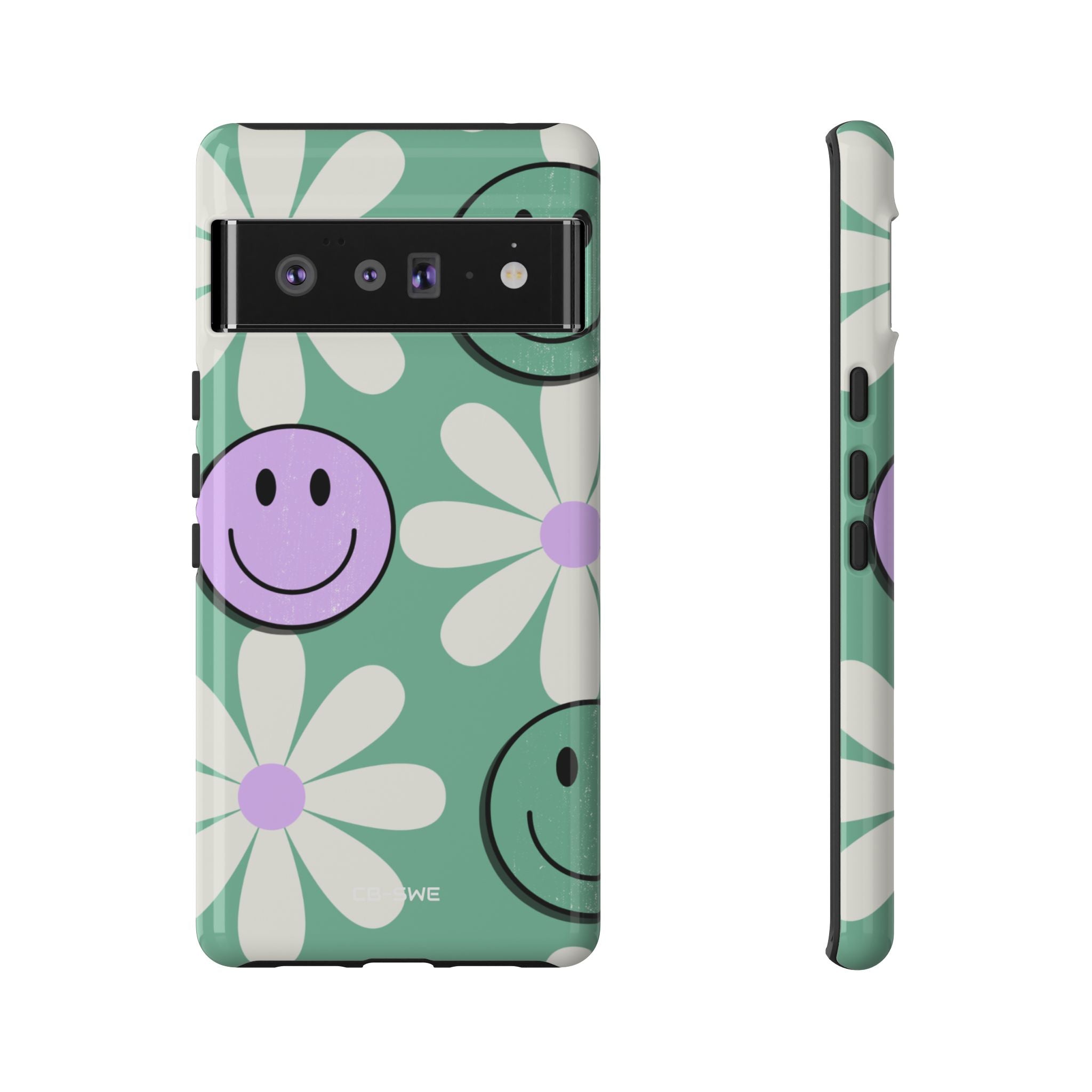 Playful Retro Blooms - Google Pixel Case