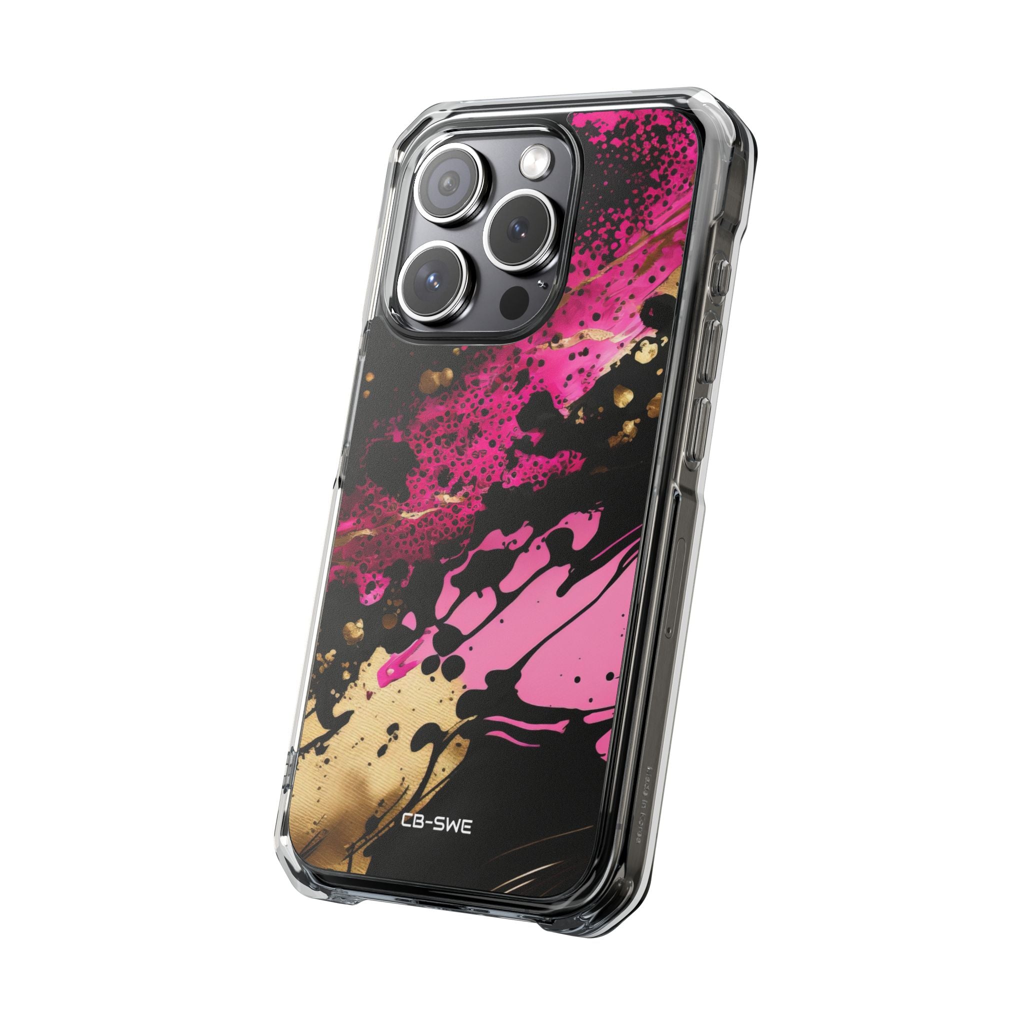 Dynamic Splatter Elegance iPhone Case - Impact