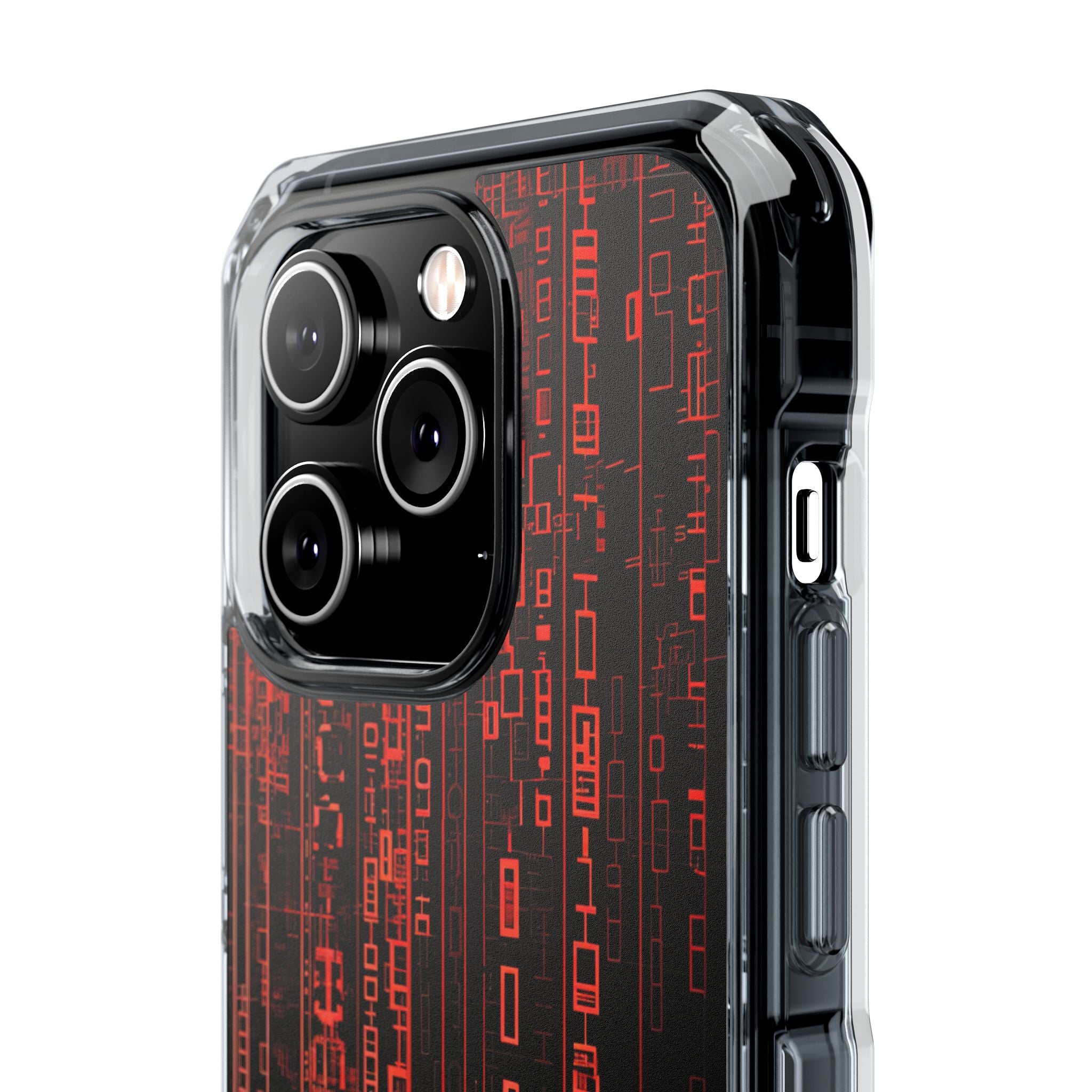 Neon Circuit Dreams iPhone 14 - Impact Clear+