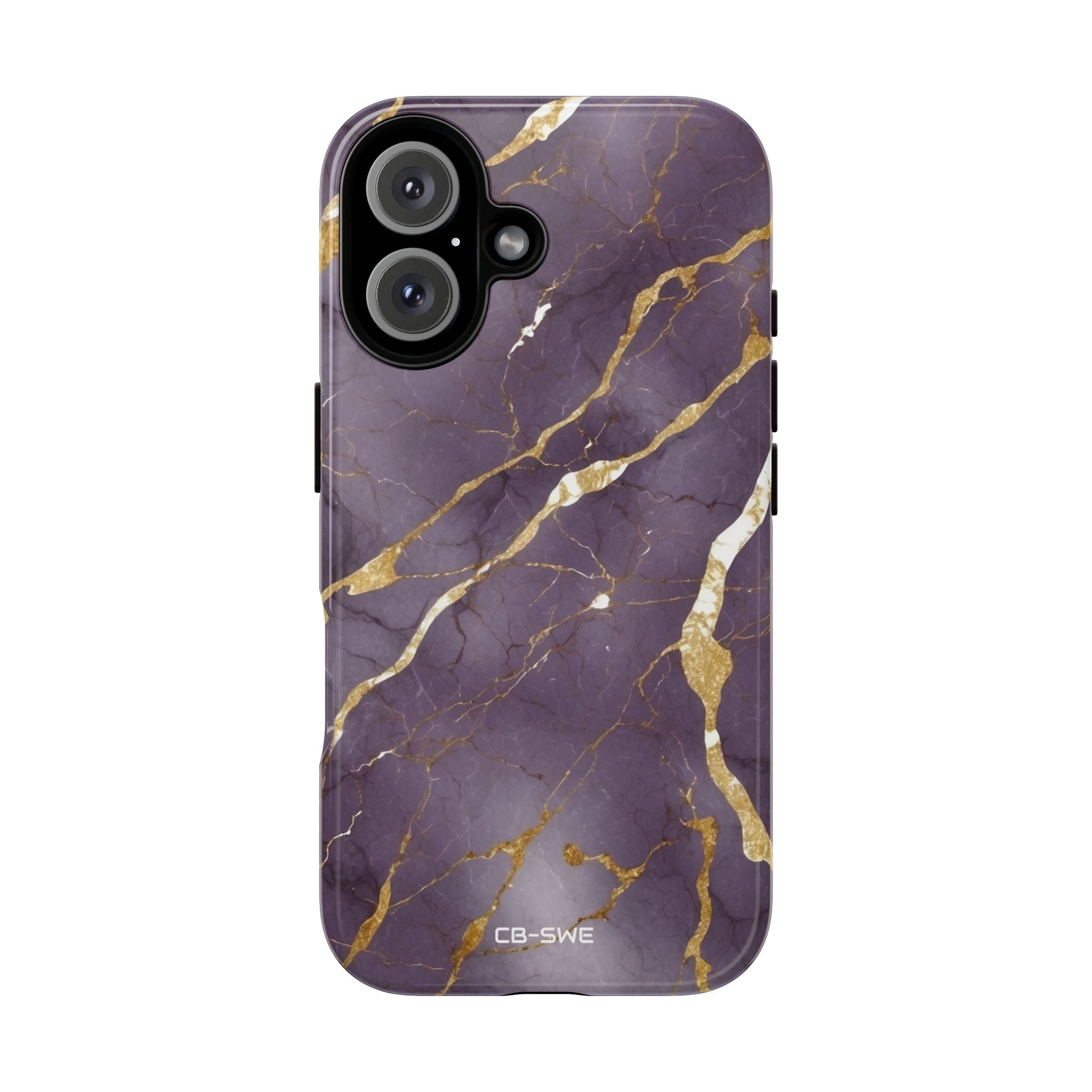 Golden Veins Flowing - iPhone Case
