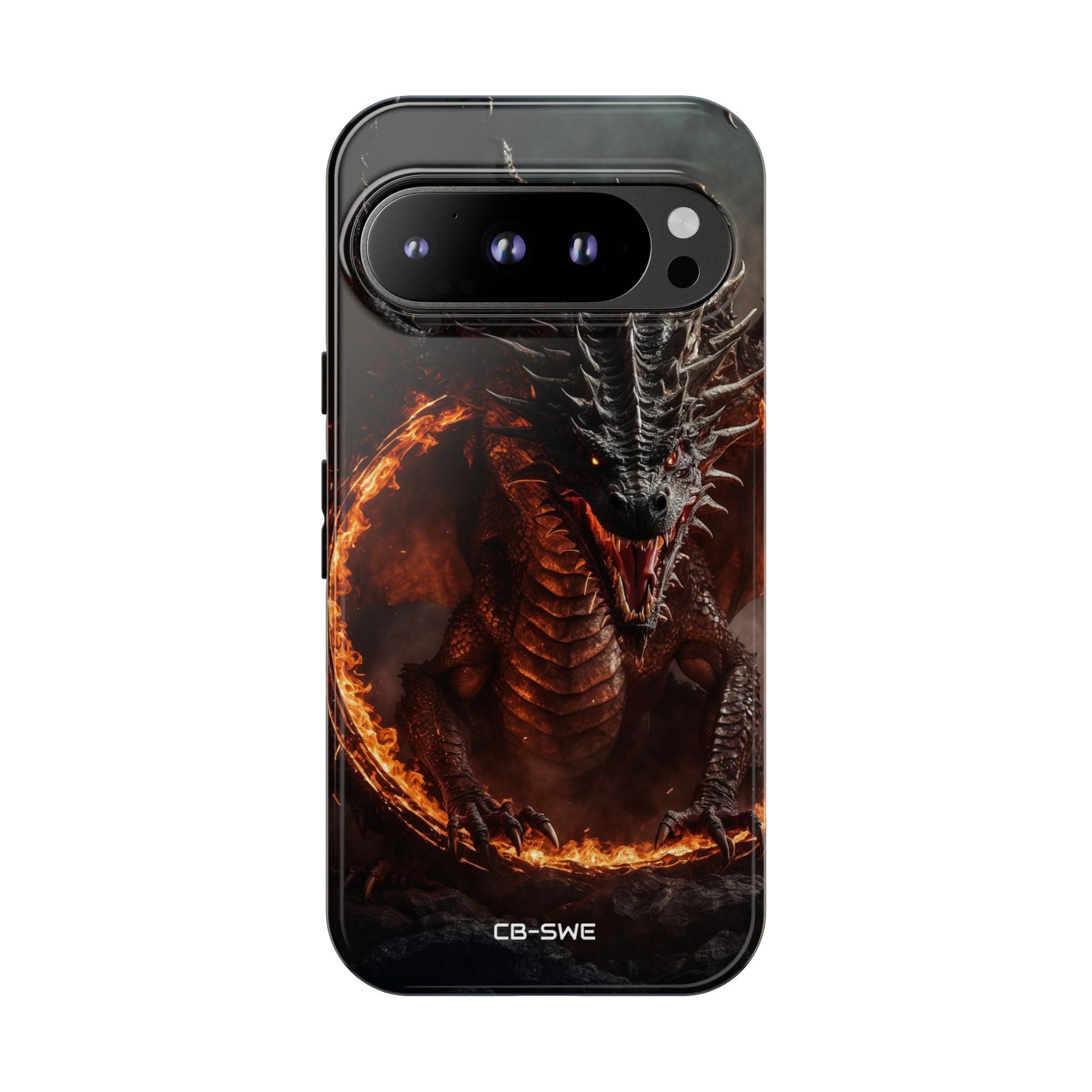 Fiery Dragon Roars - Google Pixel Case