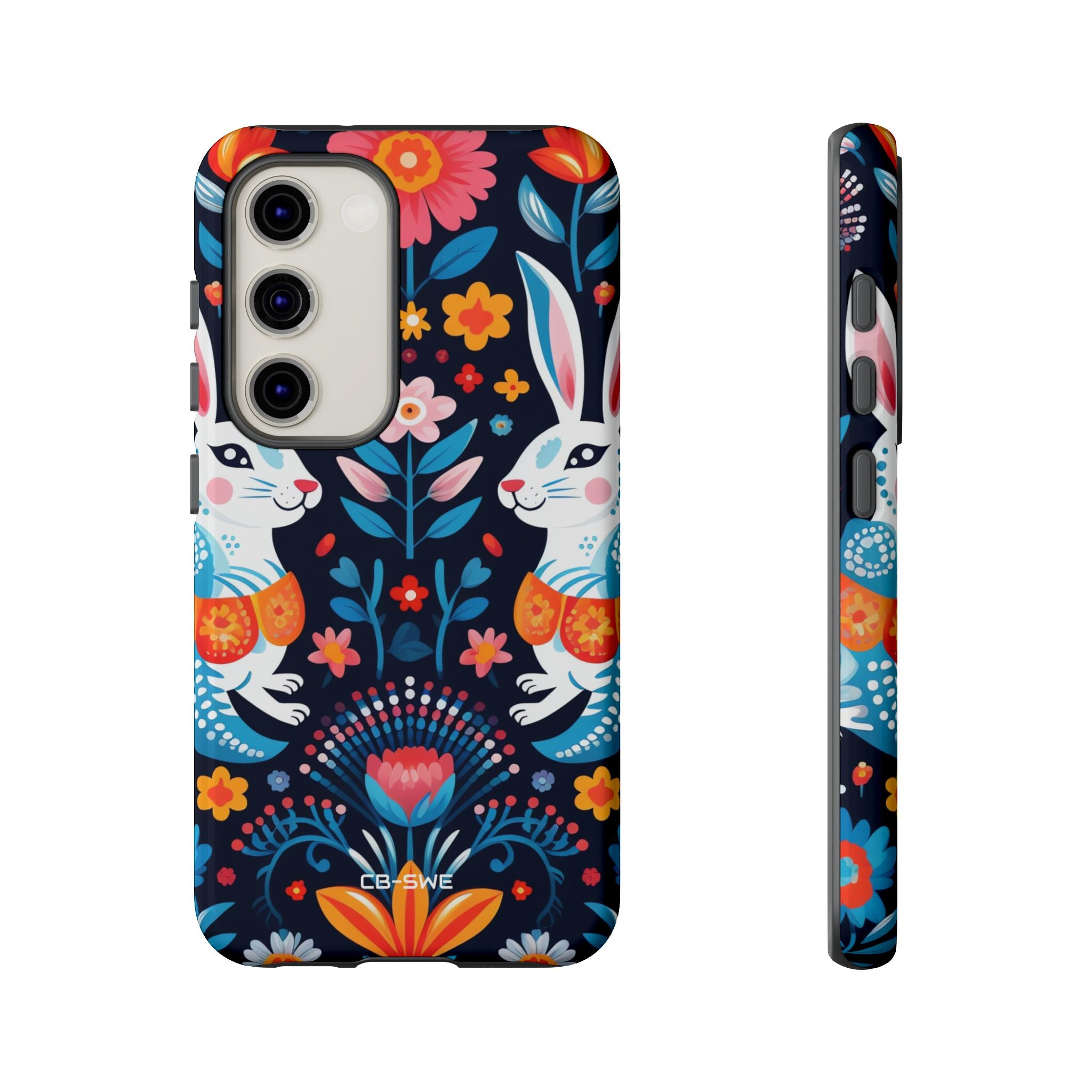 Bunnies Hop Flowers - Samsung Case