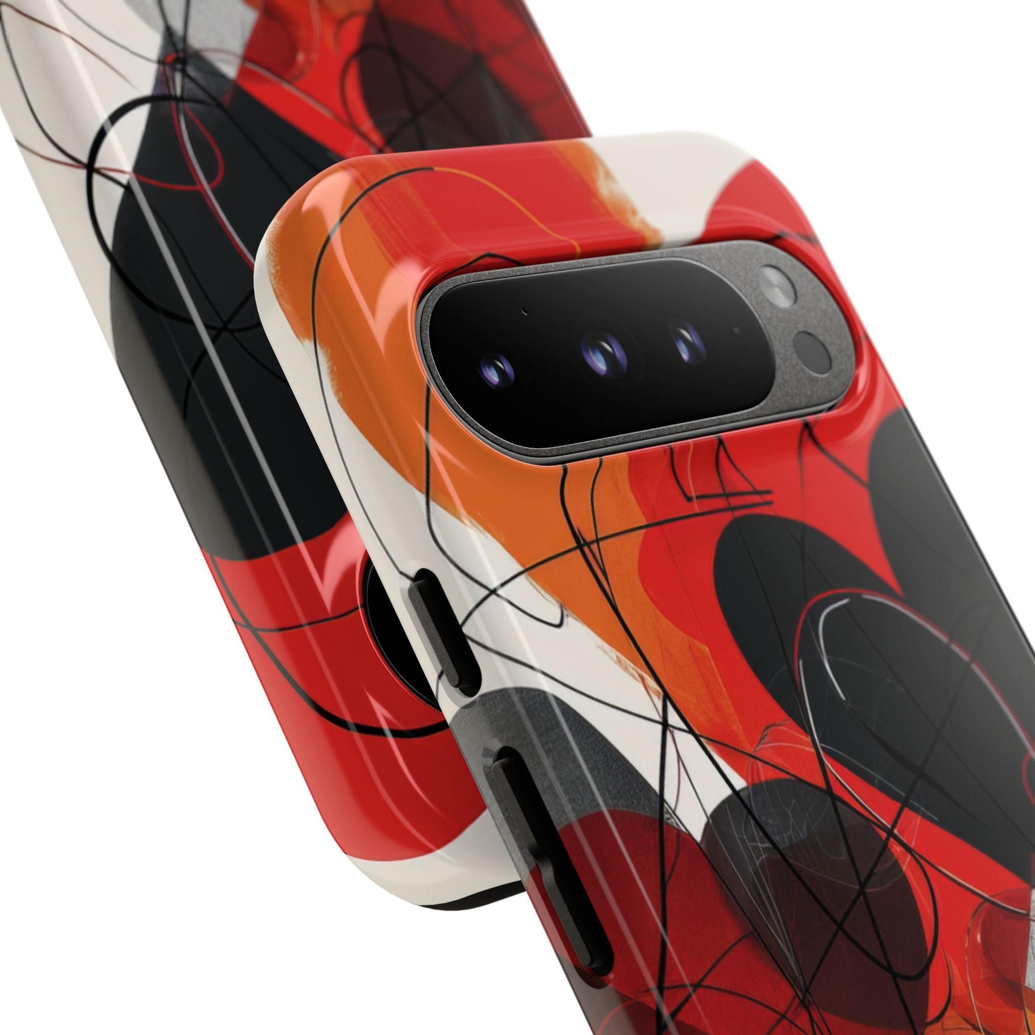 Crimson Motion Flow Google Pixel 9 - Tough