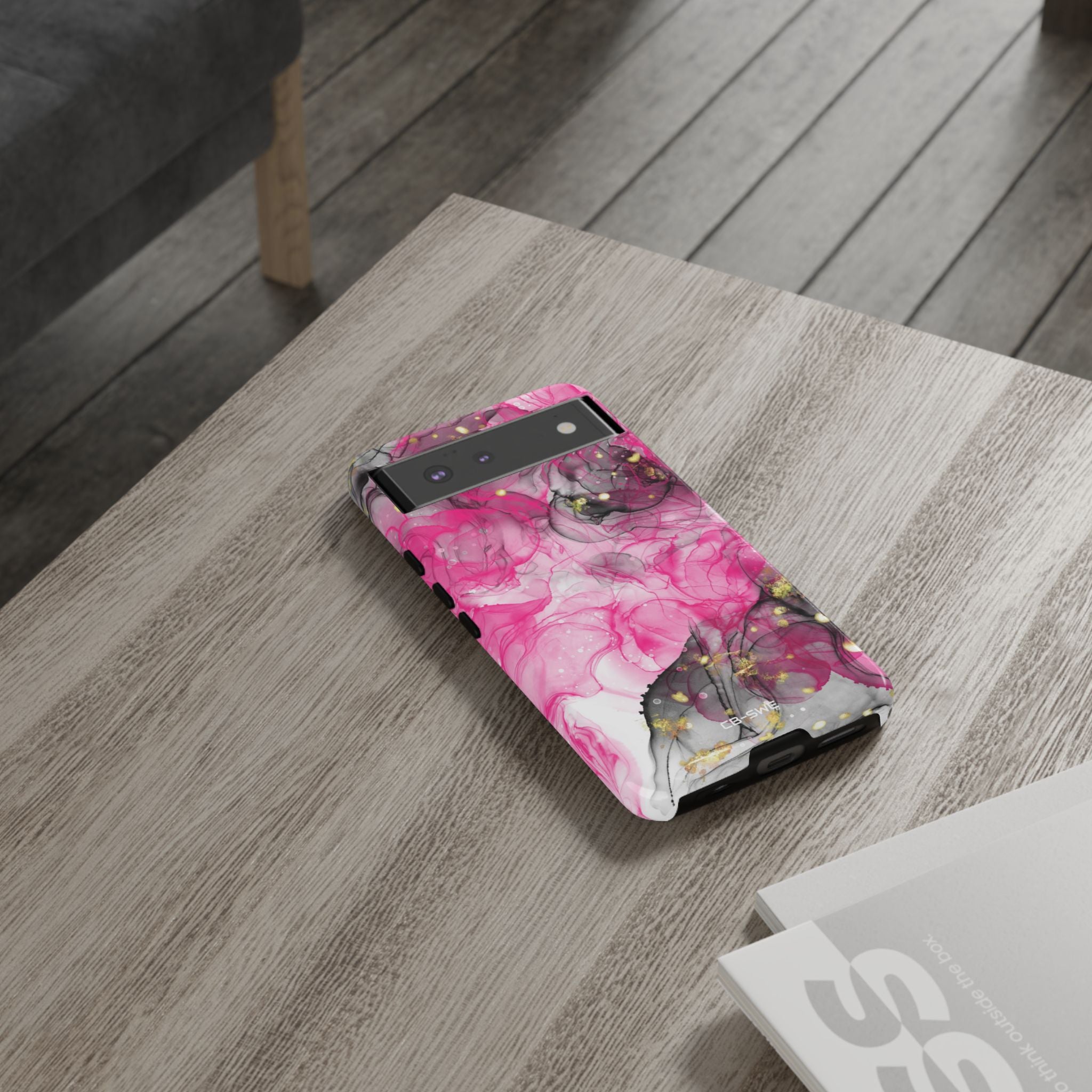 Vibrant Pink Swirls - Google Pixel Case