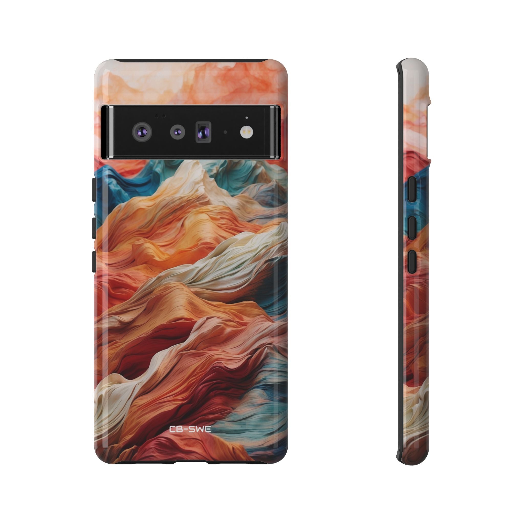 Mountain Waves Flow - Google Pixel Case