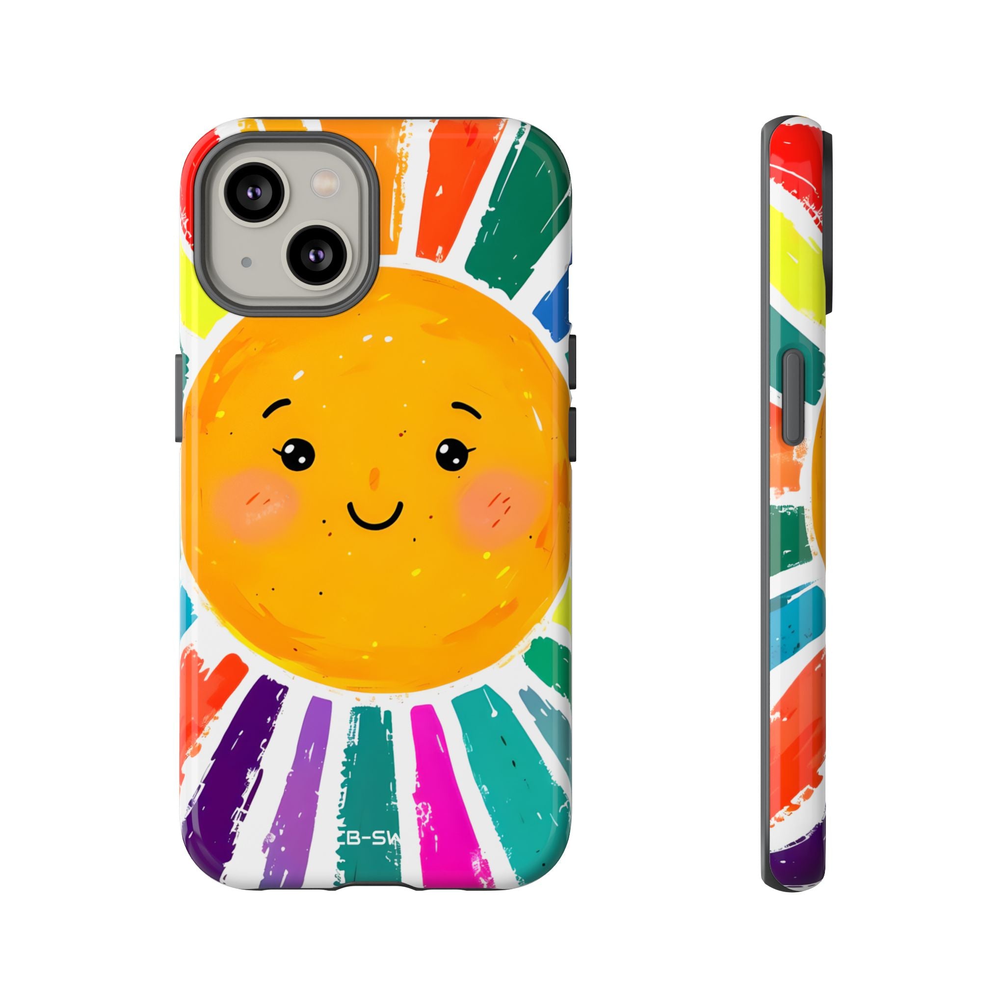 Radiant Smiling Sun - iPhone Case