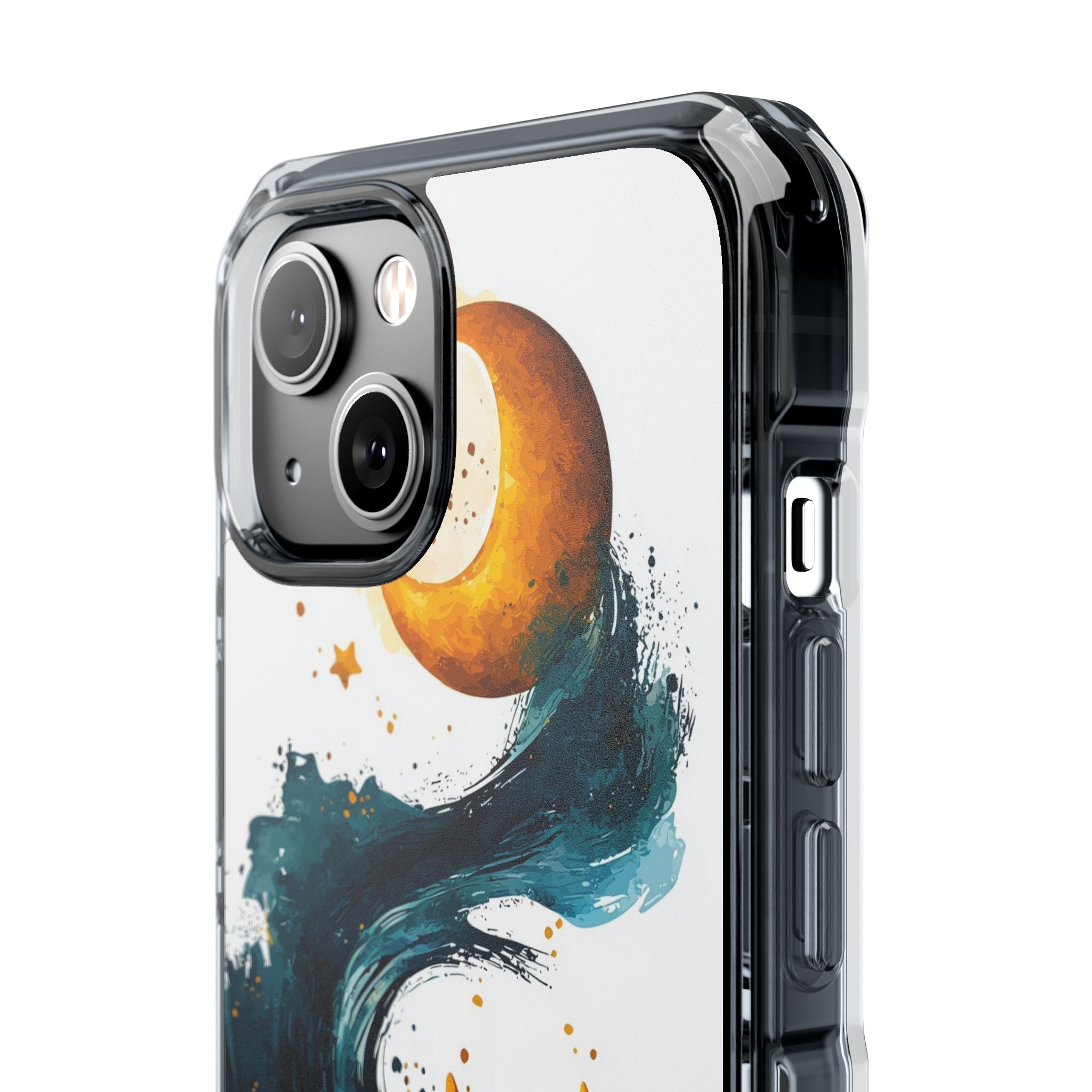 Celestial Waves Dance iPhone Case - Impact