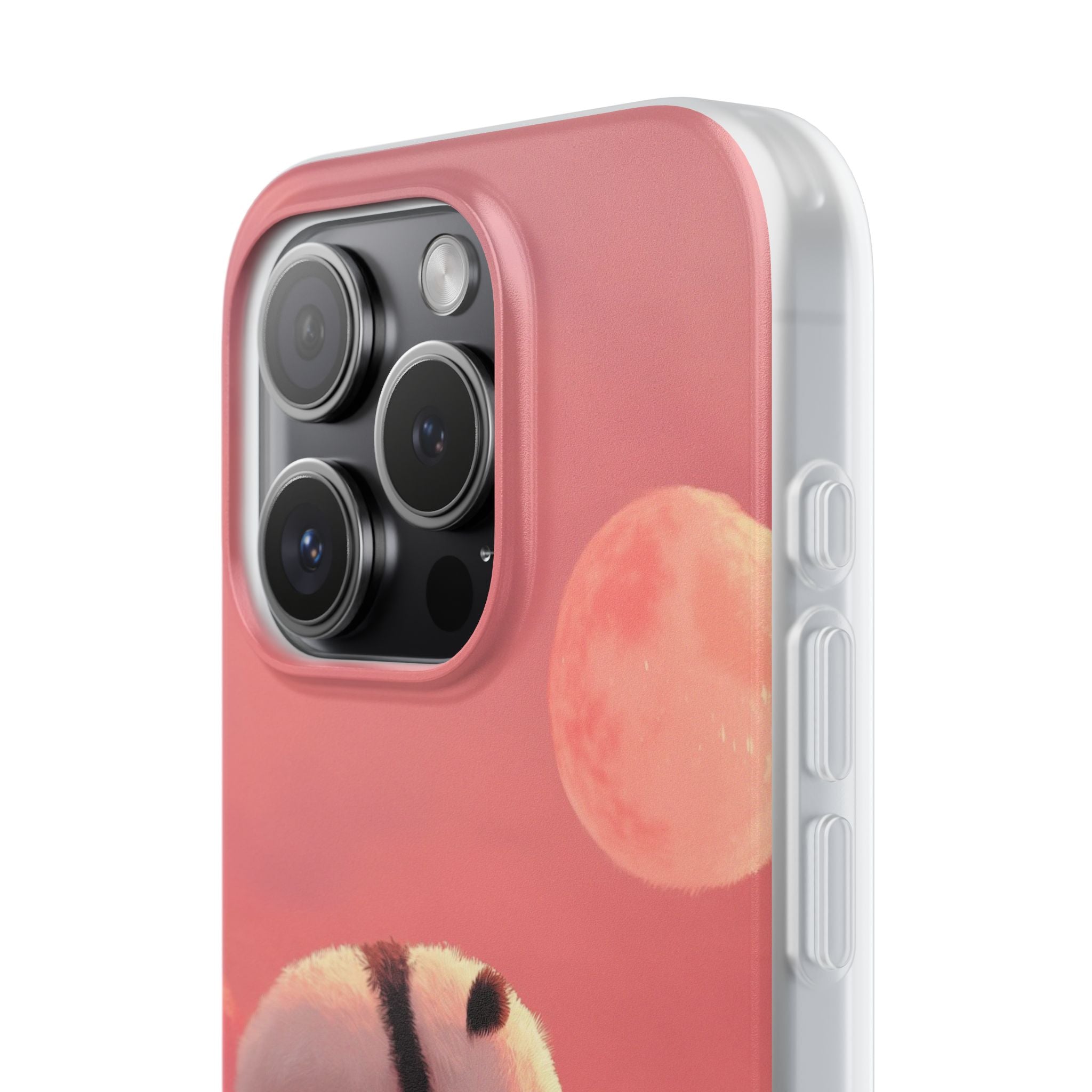 Panda Moonbeam iPhone 15 Pro Case - Soft