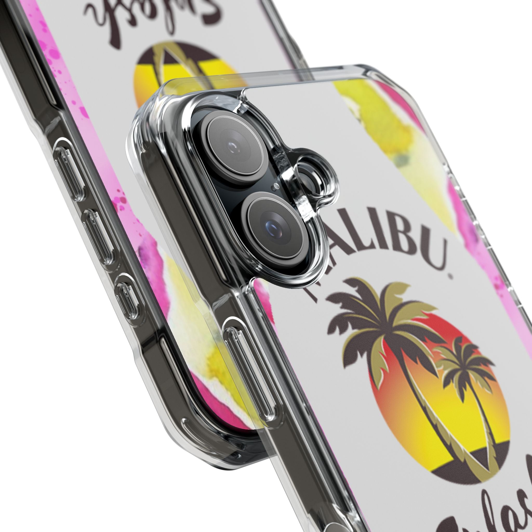 Tropical Sunset Splash iPhone Case - Impact