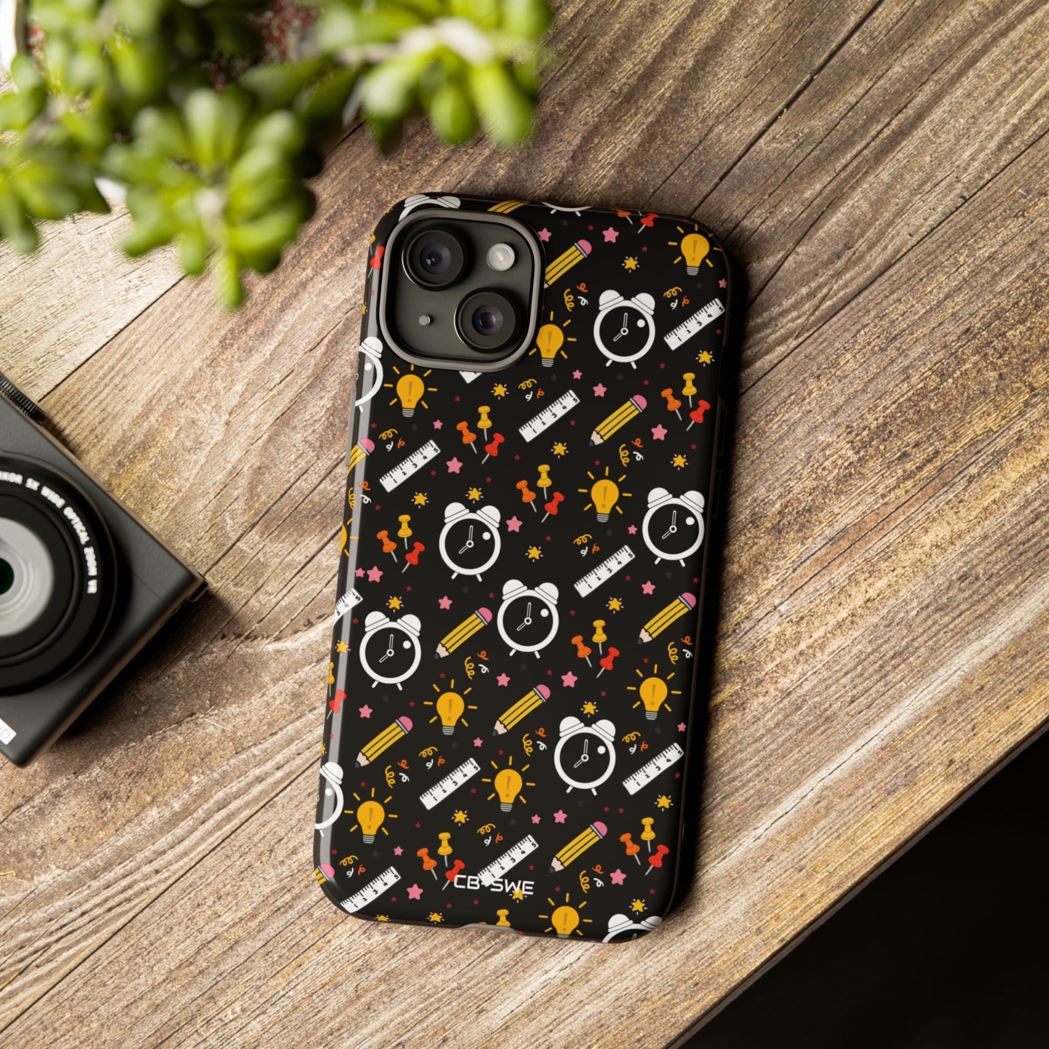 Bright Pencils Twirl - iPhone Case