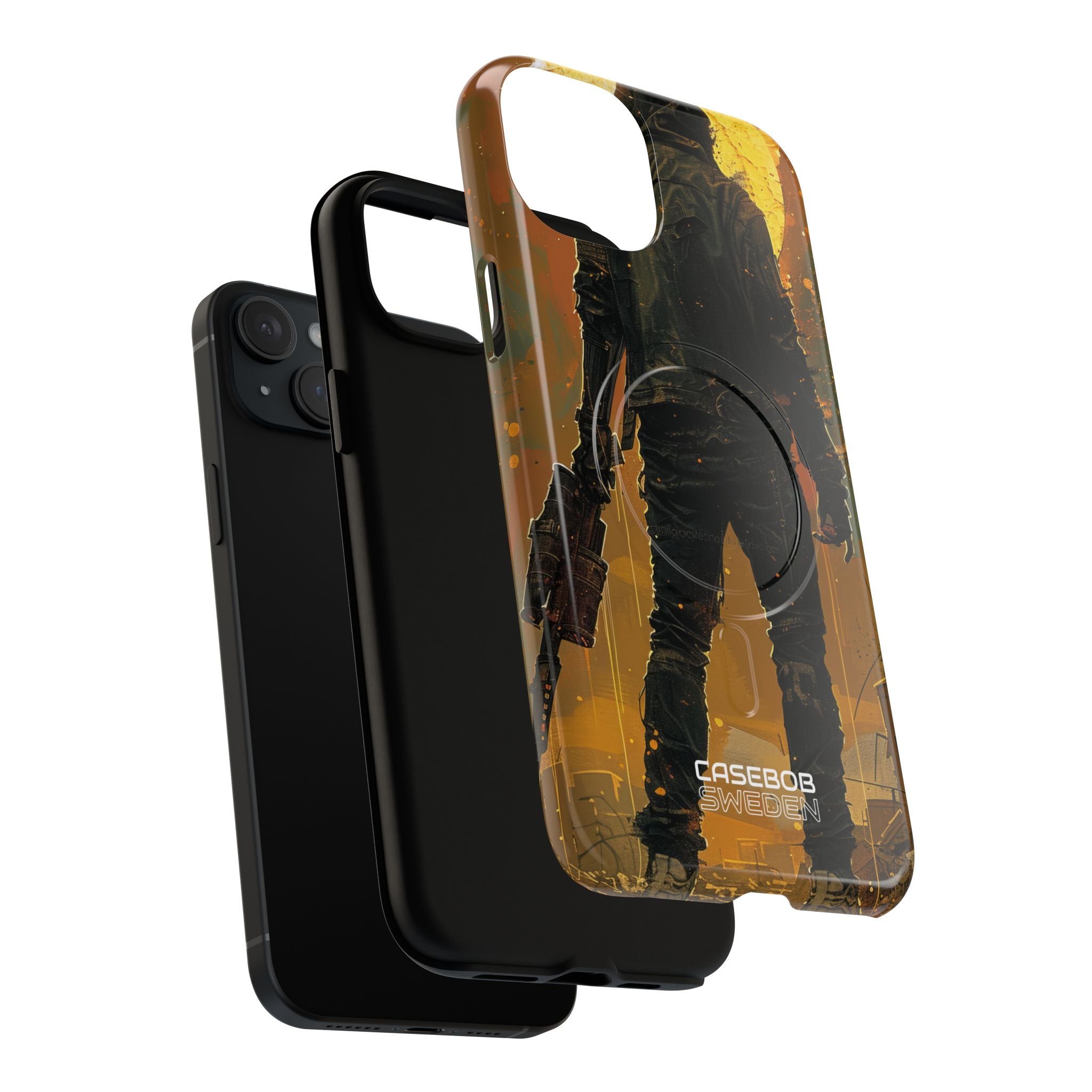 Crimson Fallout Horizon iPhone 15 - Tough+