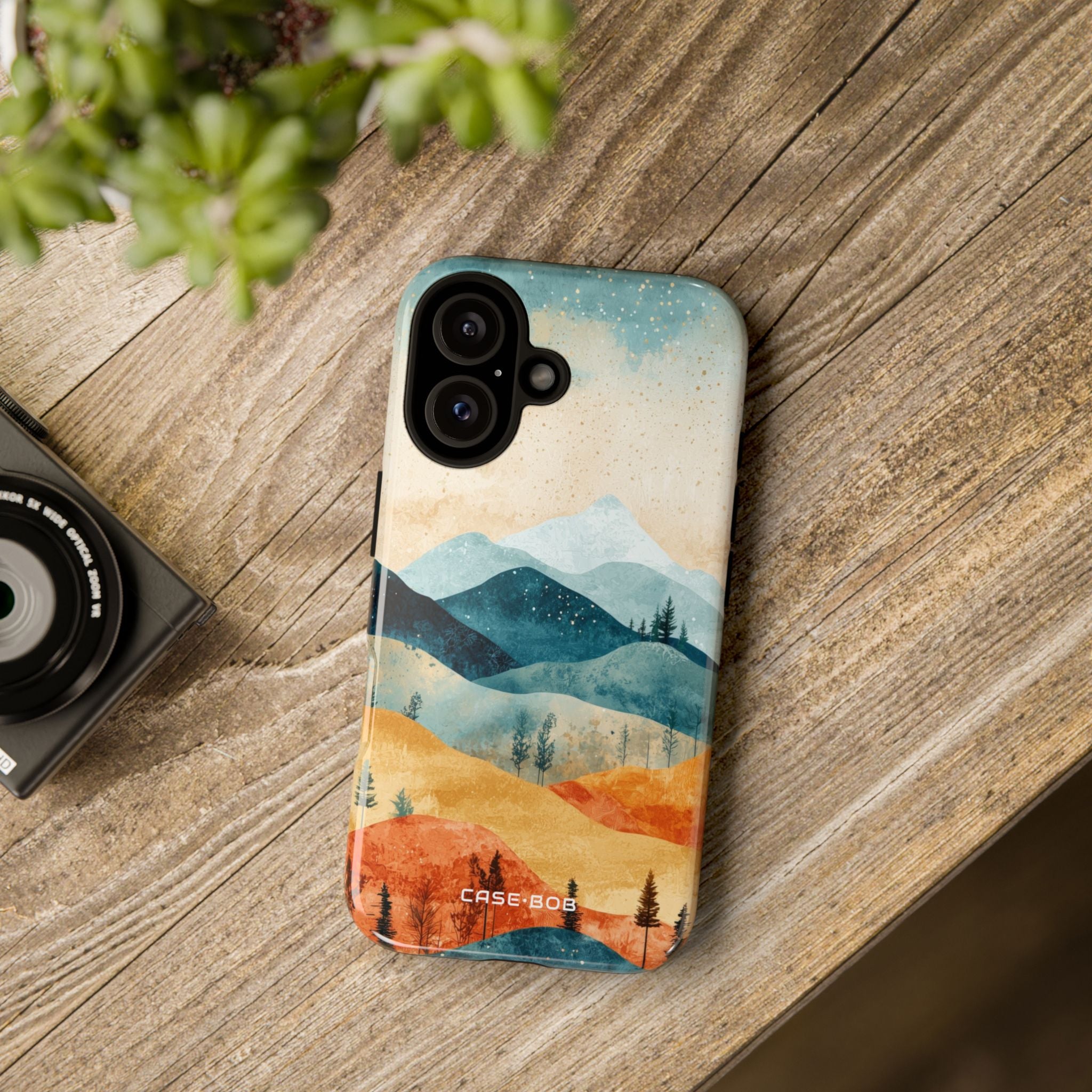 Moonlit Mountains iPhone 16 Plus Case - Tough