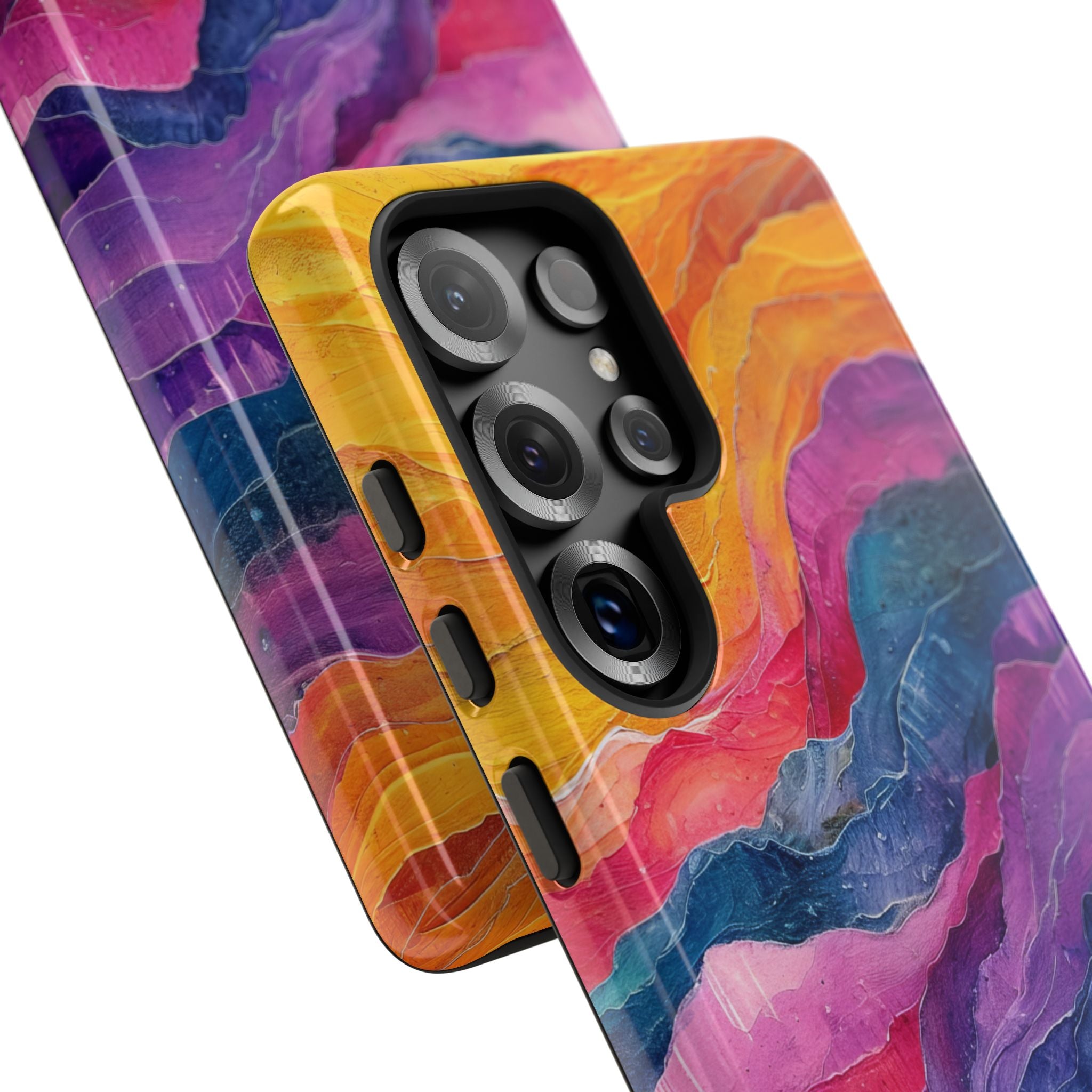 Vibrant Flow Samsung S25 Ultra Case - Tough
