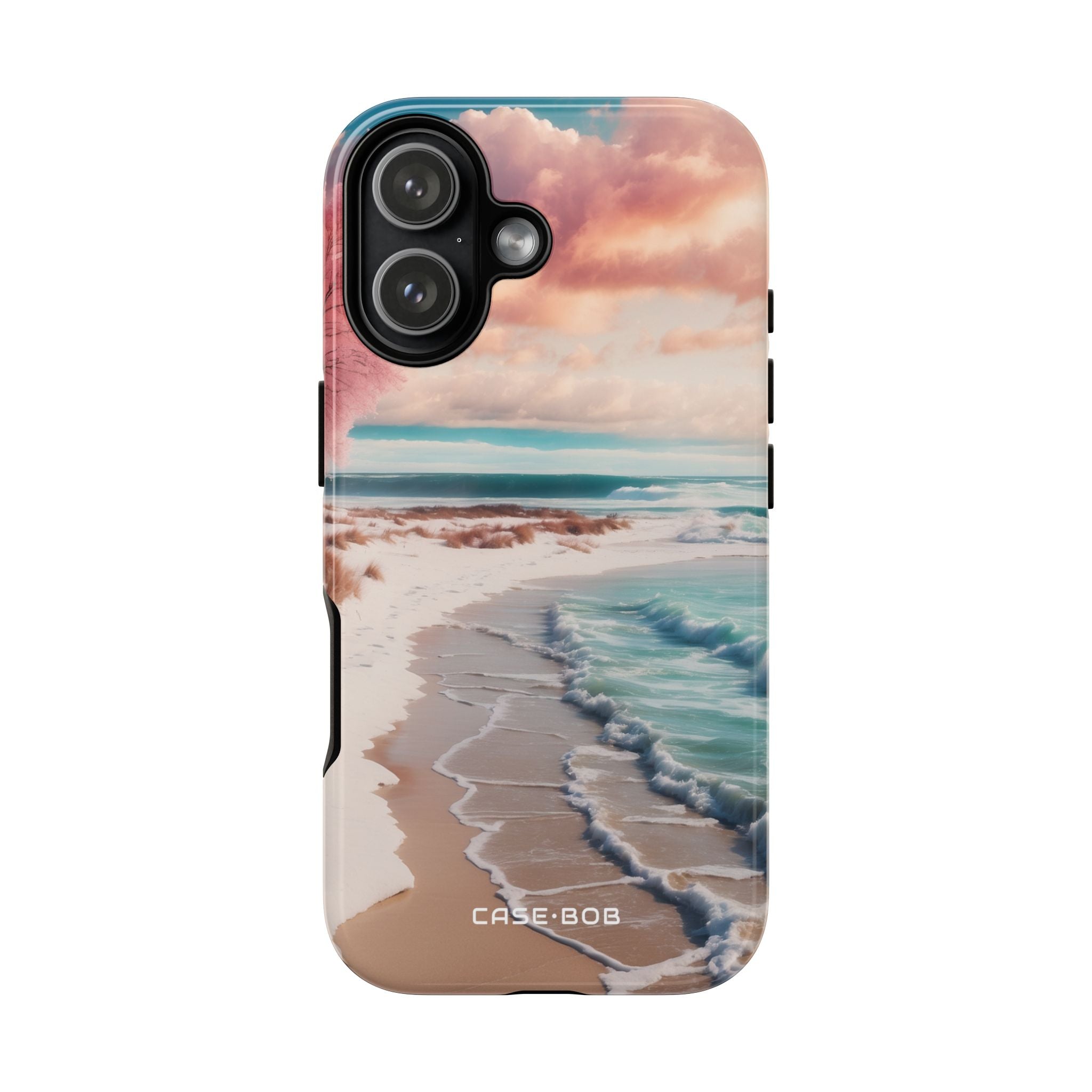 Pink Tree Breeze iPhone 17 Case - Tough