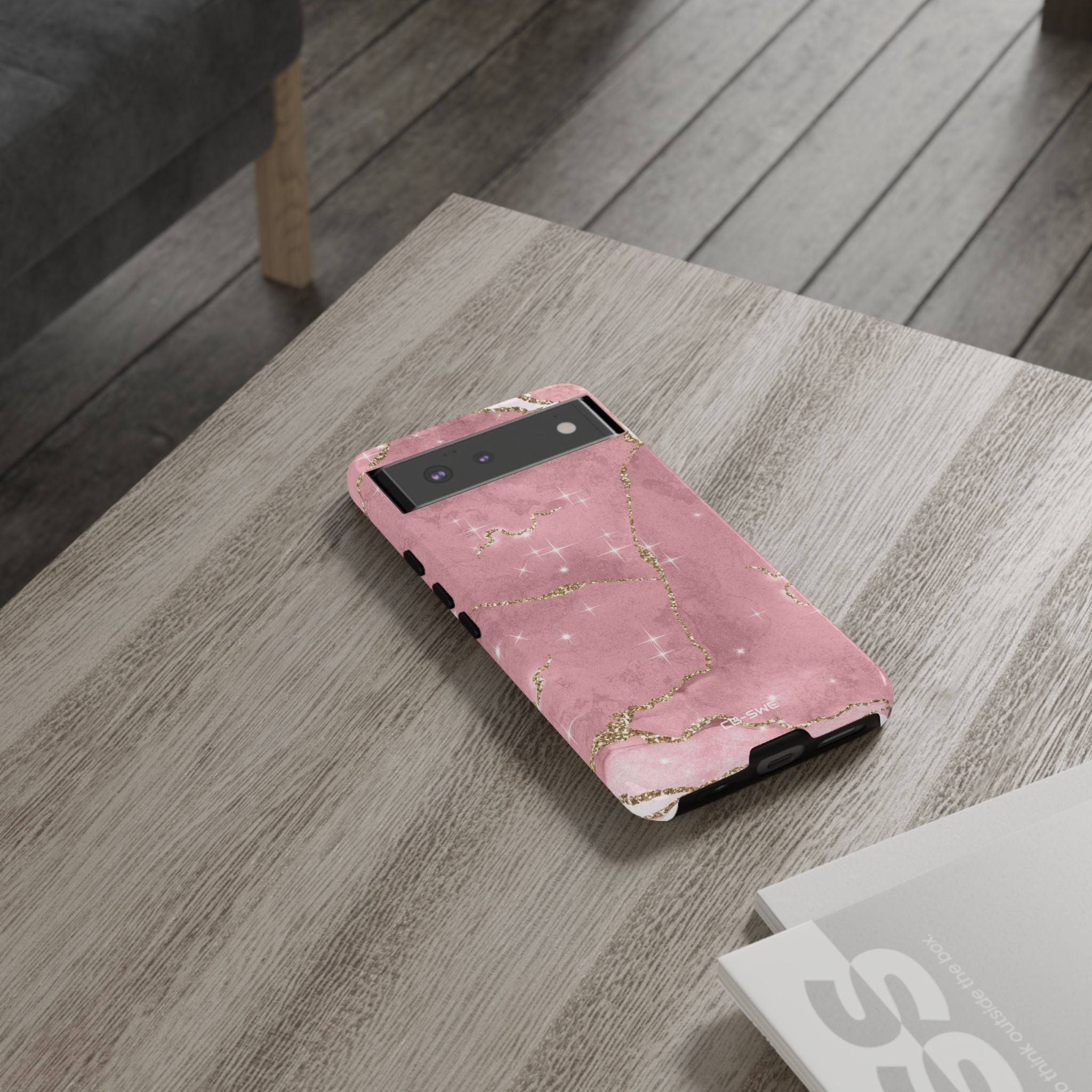 Pink Marble Luxe - Google Pixel Case
