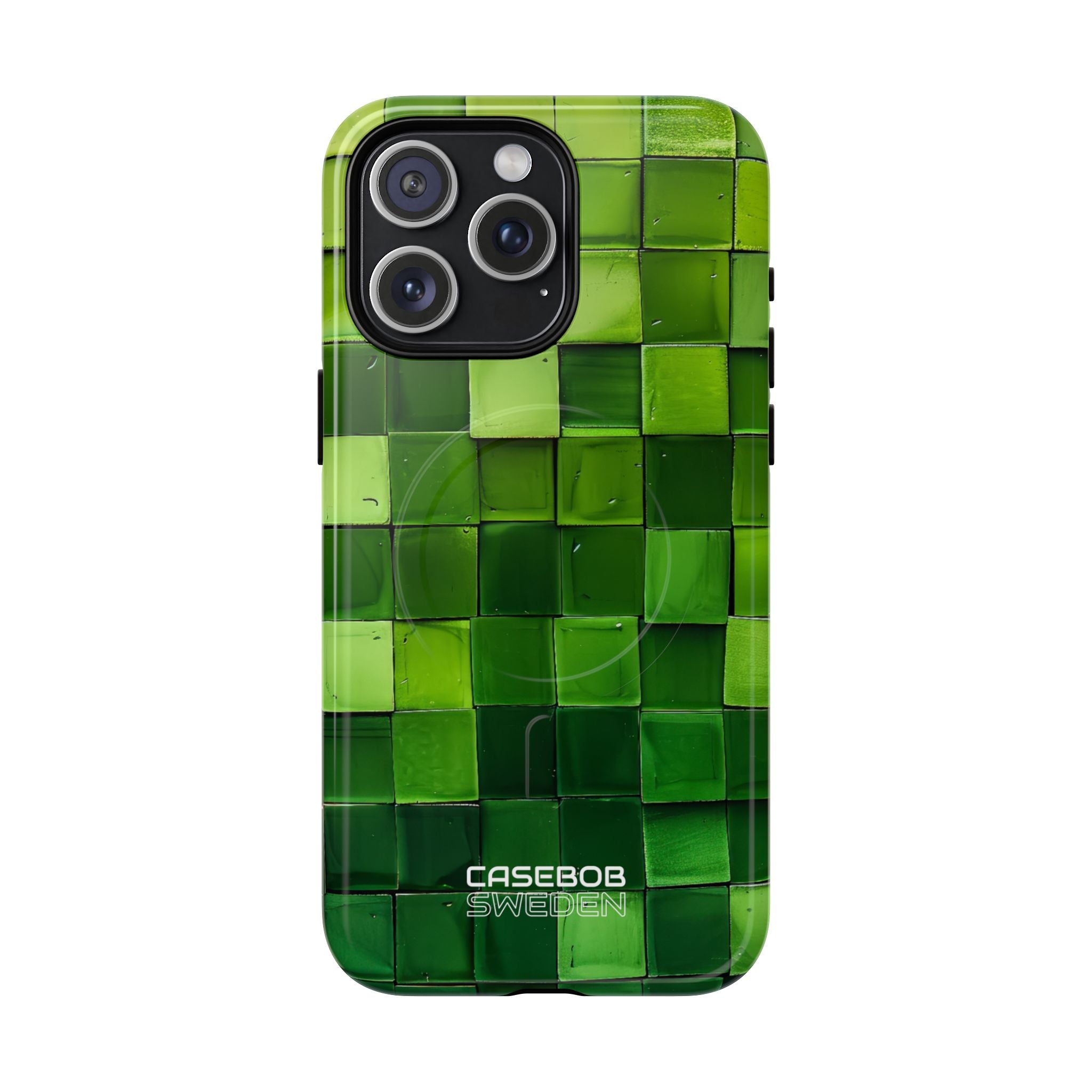 Green Tile Harmony iPhone 15 - Tough+