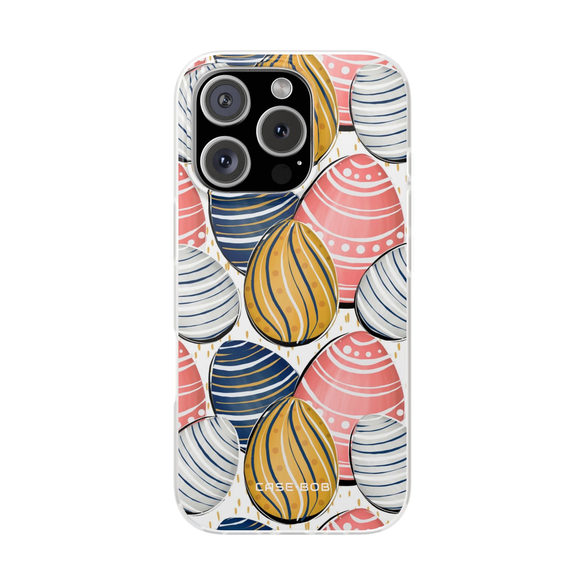 Pastel Eggs iPhone 16 Pro Case - Soft