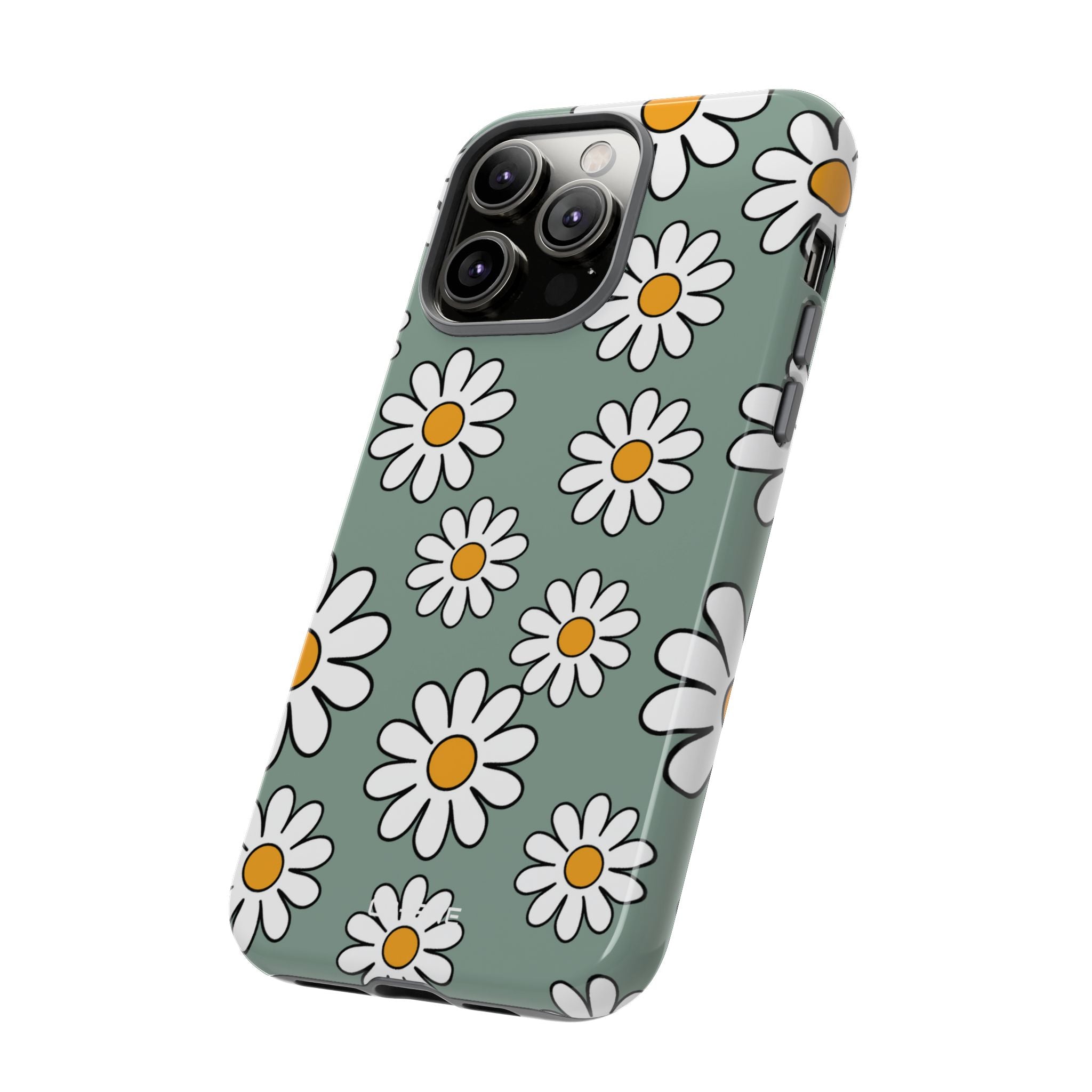 Daisies Dance Playfully - iPhone Case