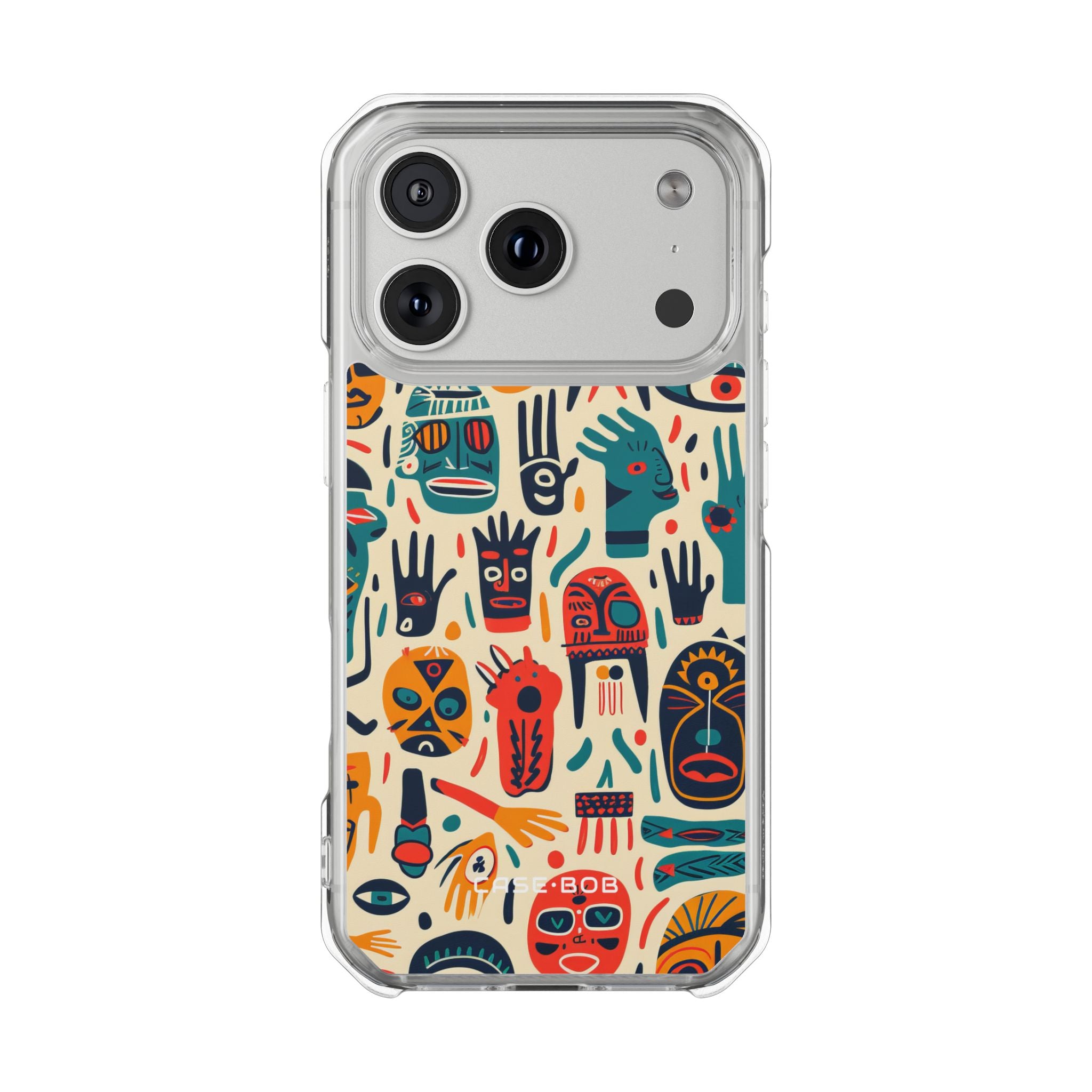 Faces Mosaic iPhone 17 Pro Case - Impact