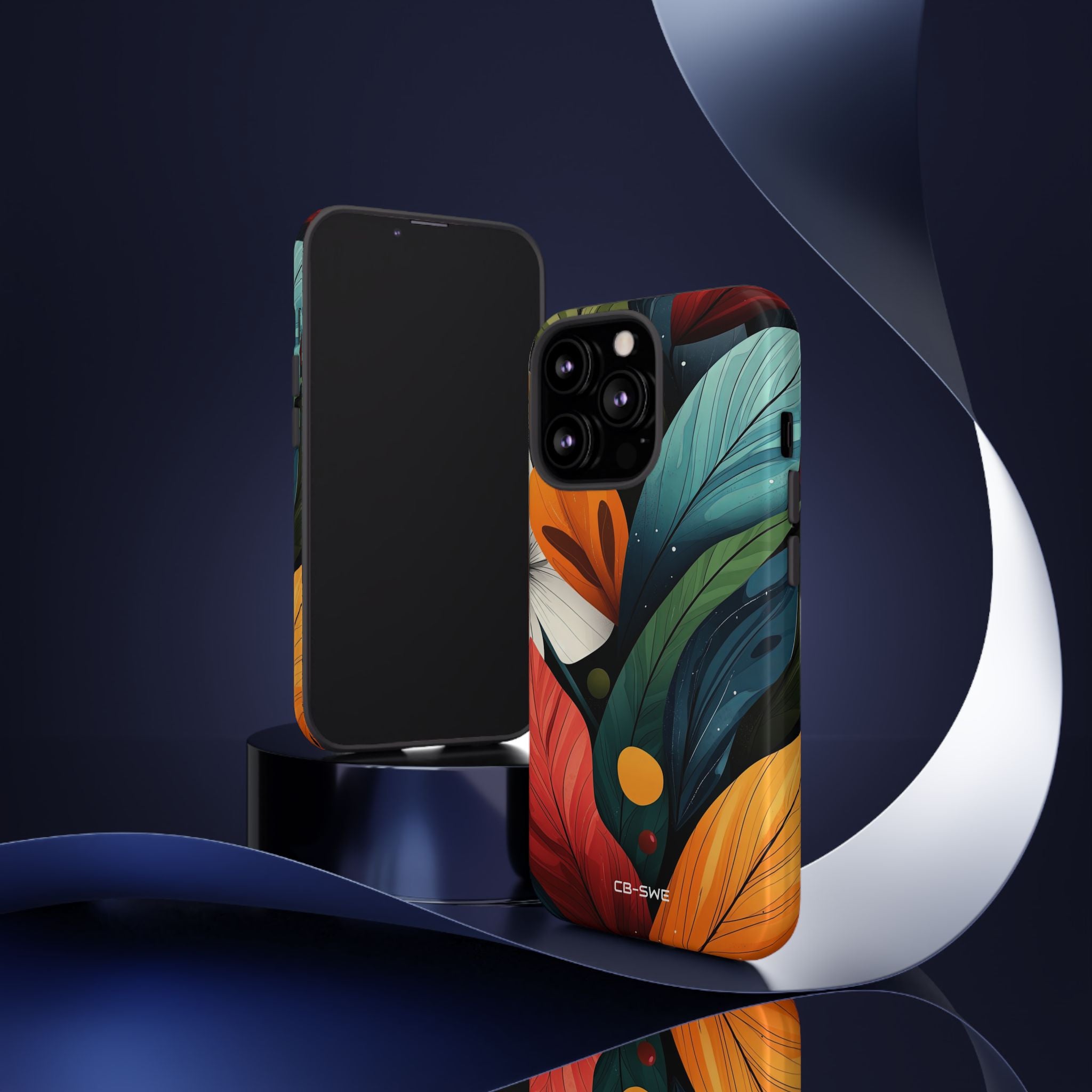 Vibrant Floral Symphony - iPhone Case