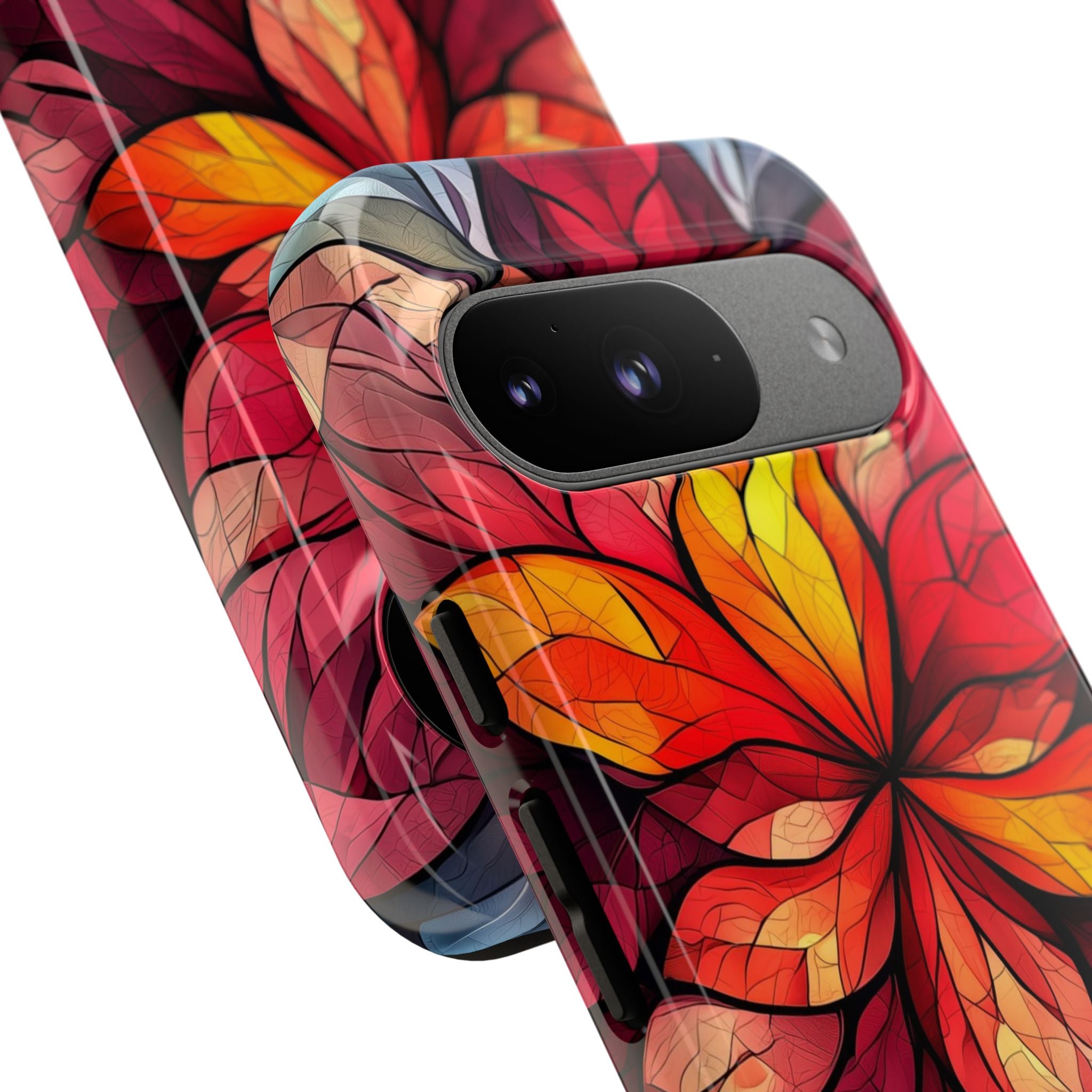 Flame Blossoms Glow - Google Pixel Case