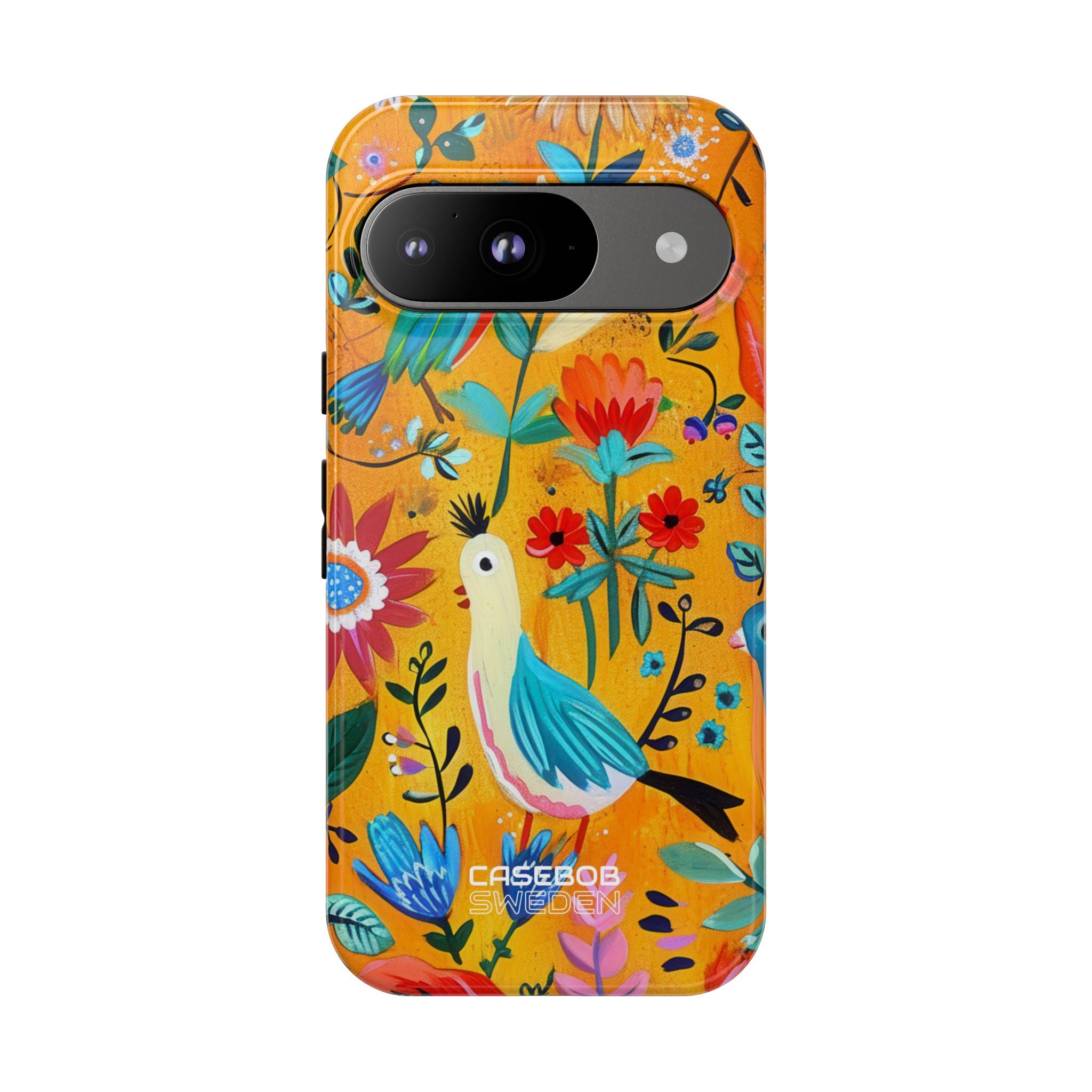 Whimsical Birds Garden Google Pixel 9 - Tough