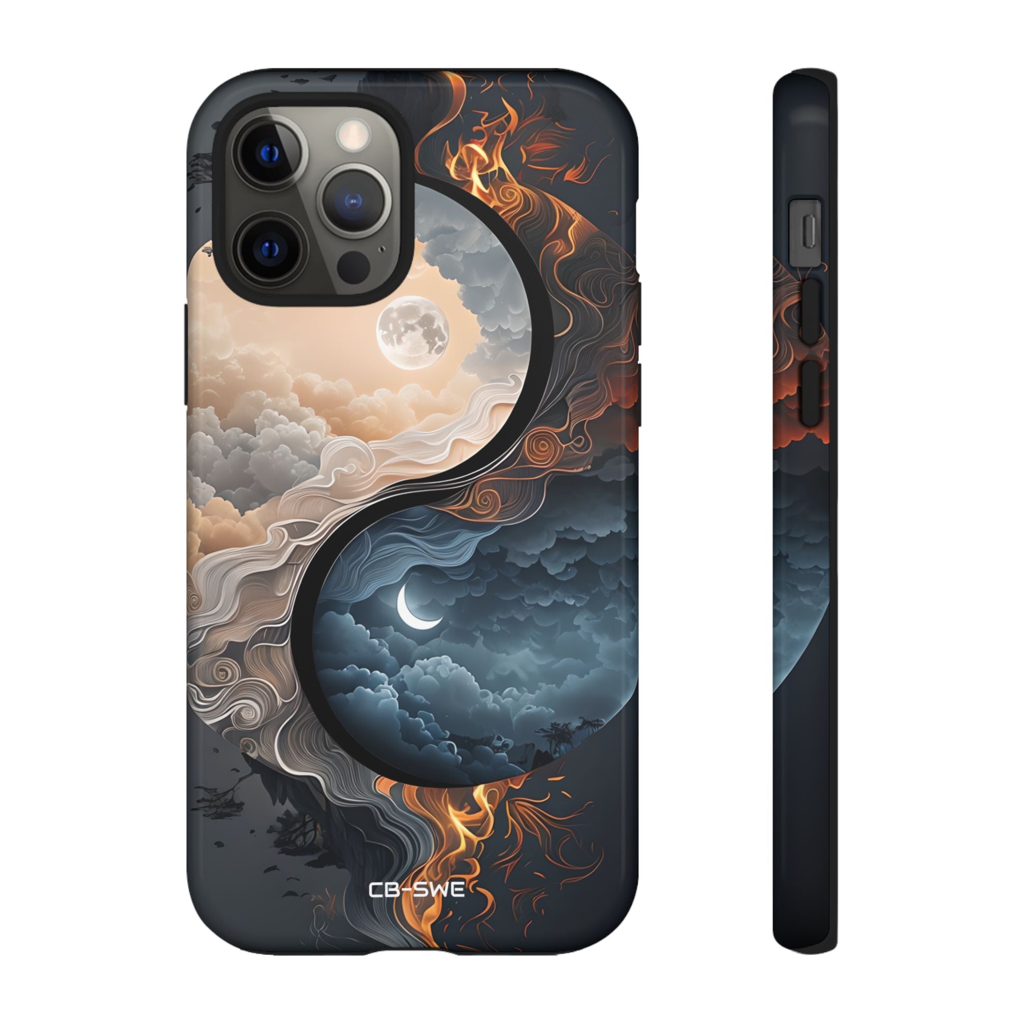 Moonlit Elemental Harmony - iPhone Case