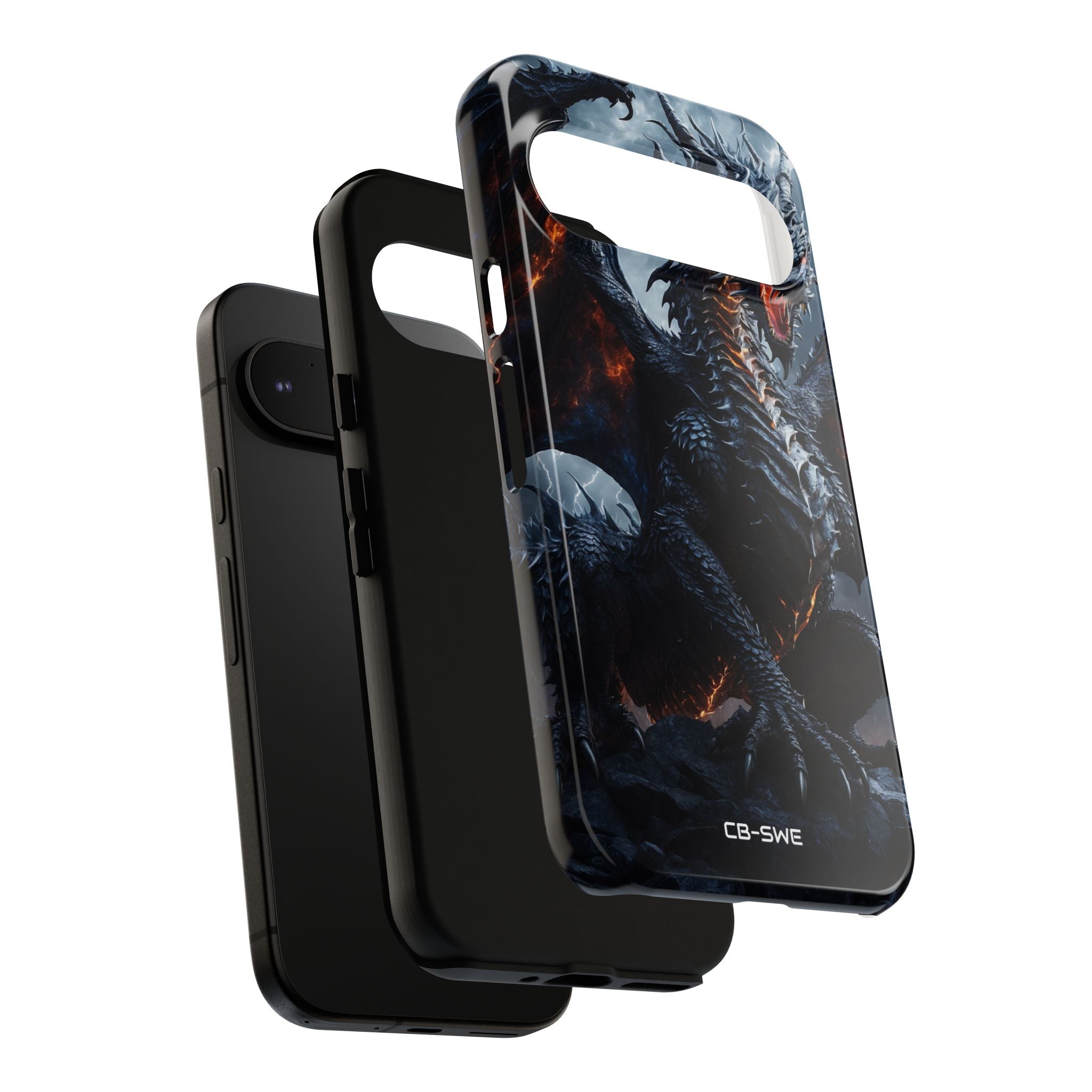 Fiery Wings Unleashed - Google Pixel Case