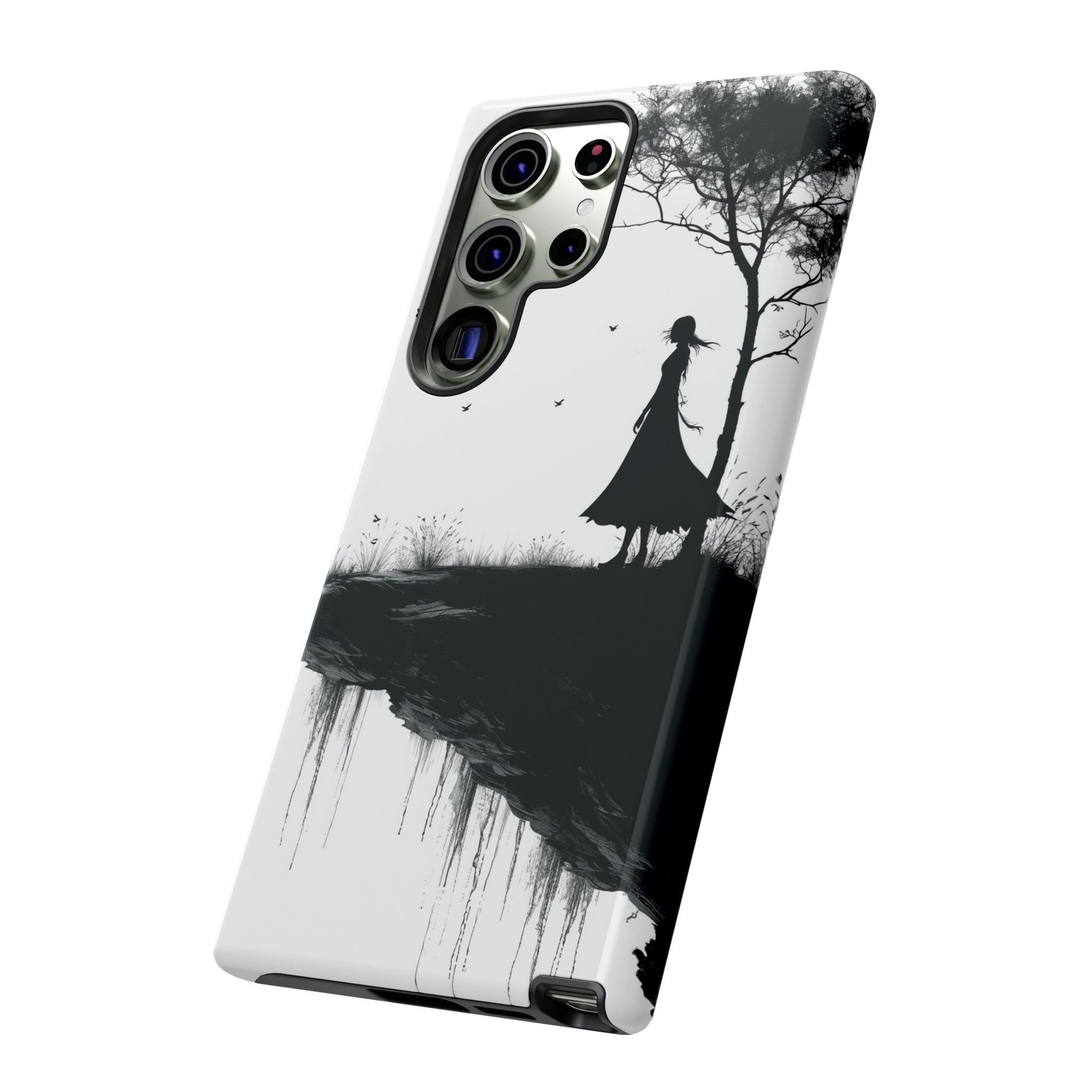 Cliffside Silhouette Samsung S23 Ultra Case - Tough