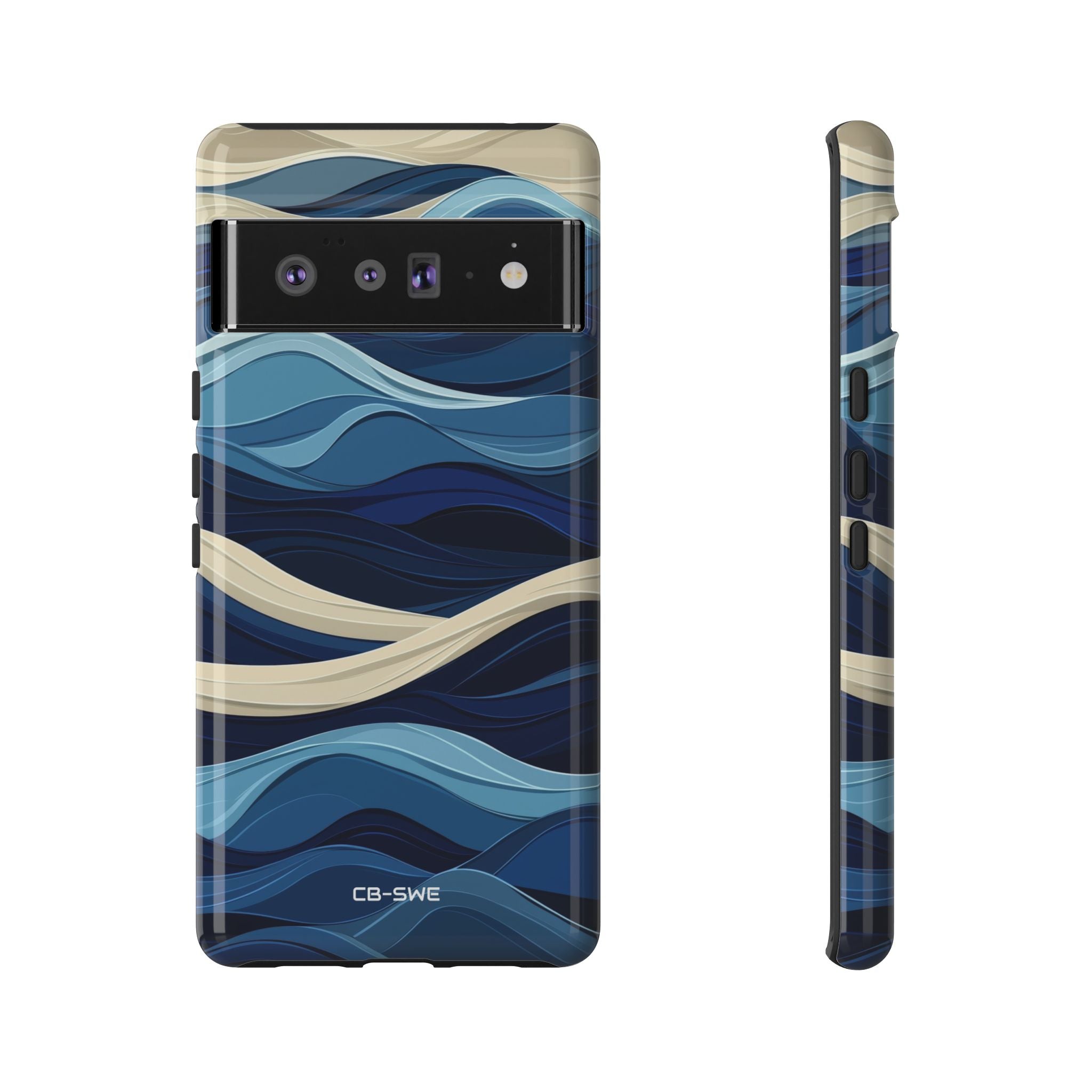 Waves Embrace Shore - Google Pixel Case