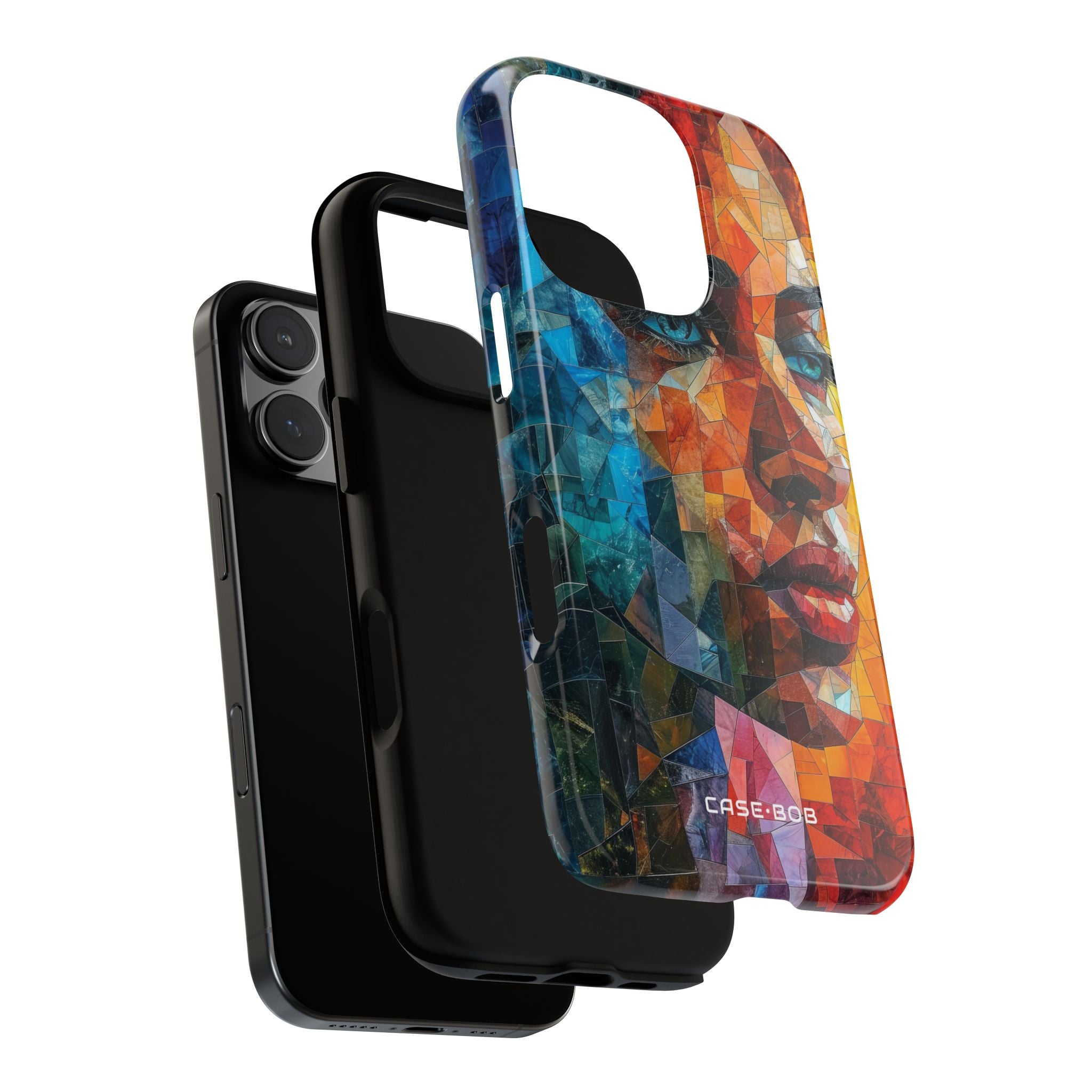 Mosaic Gaze iPhone 16 Pro Case - Tough