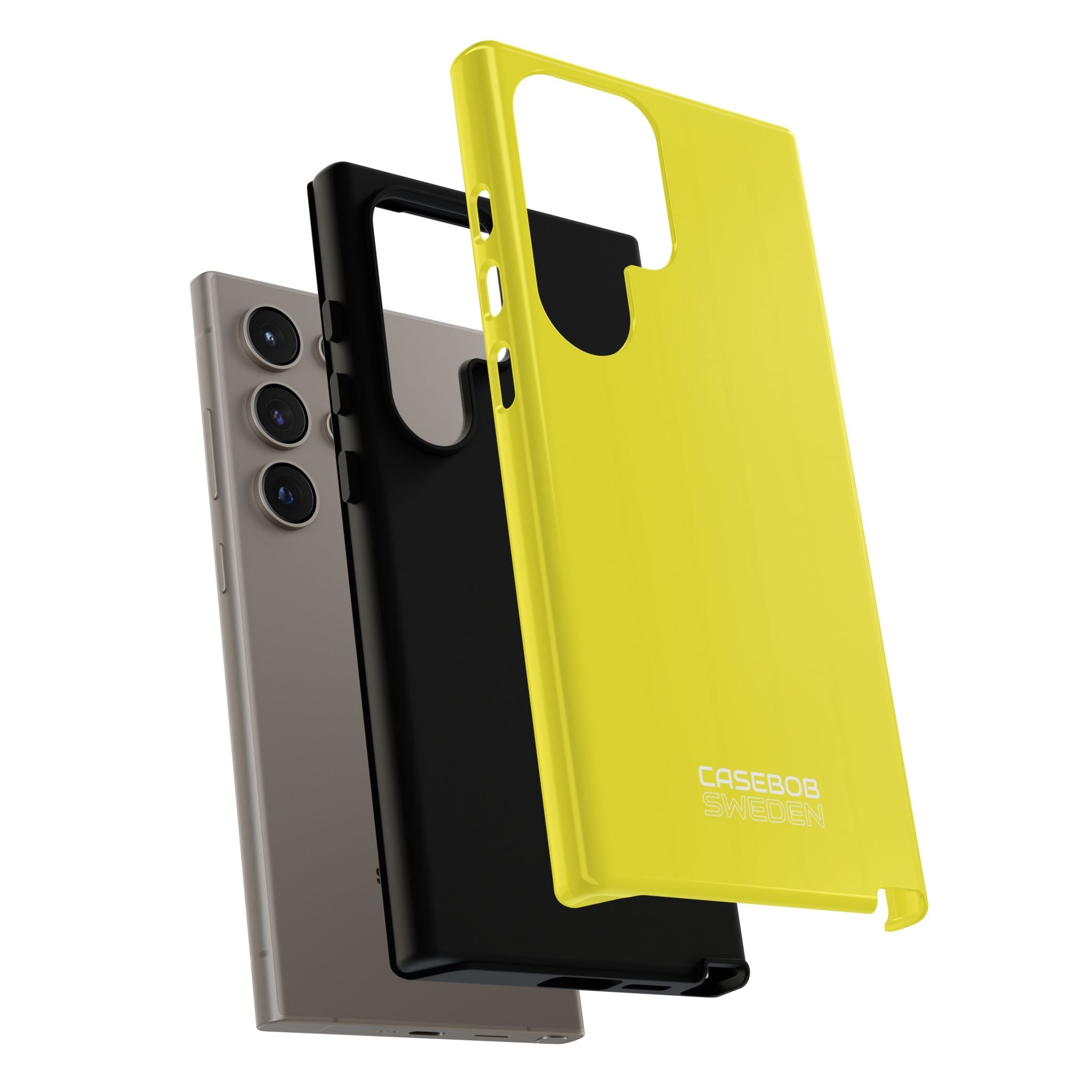 Zitronengelbes Samsung S24 – Robust