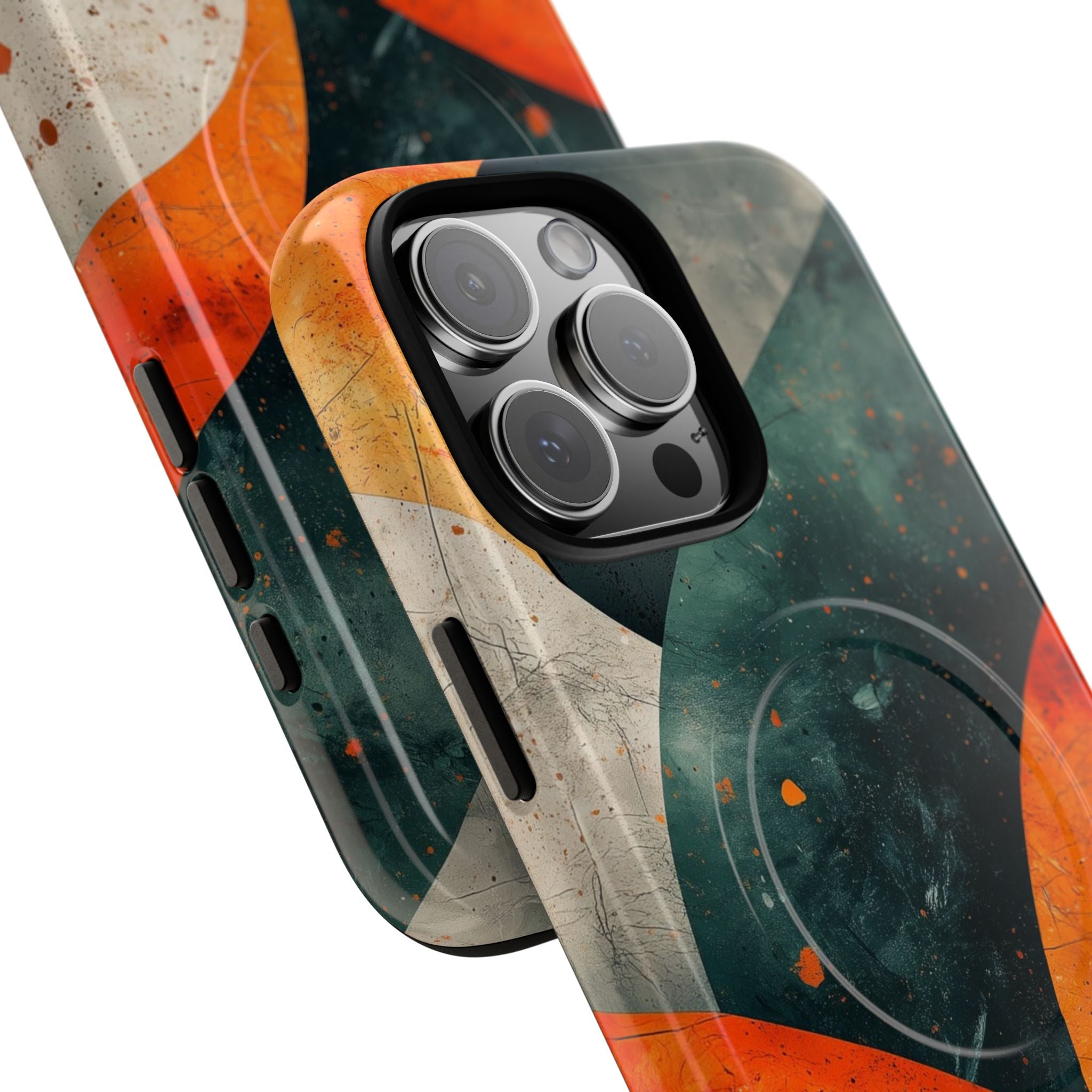 Crimson Wave iPhone 16 Pro Max Case - Tough+