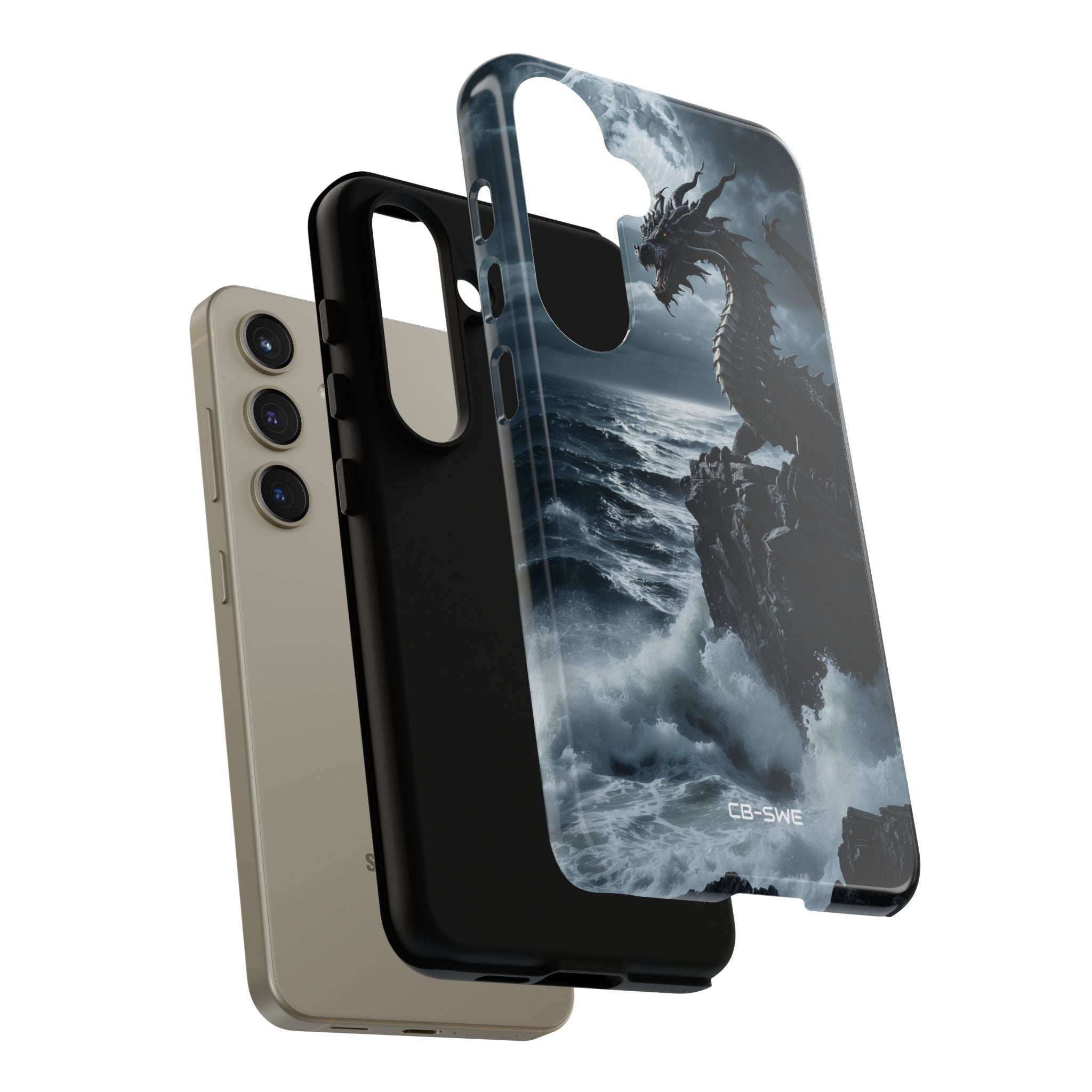 Dragon Roars Against Sea - Samsung Case