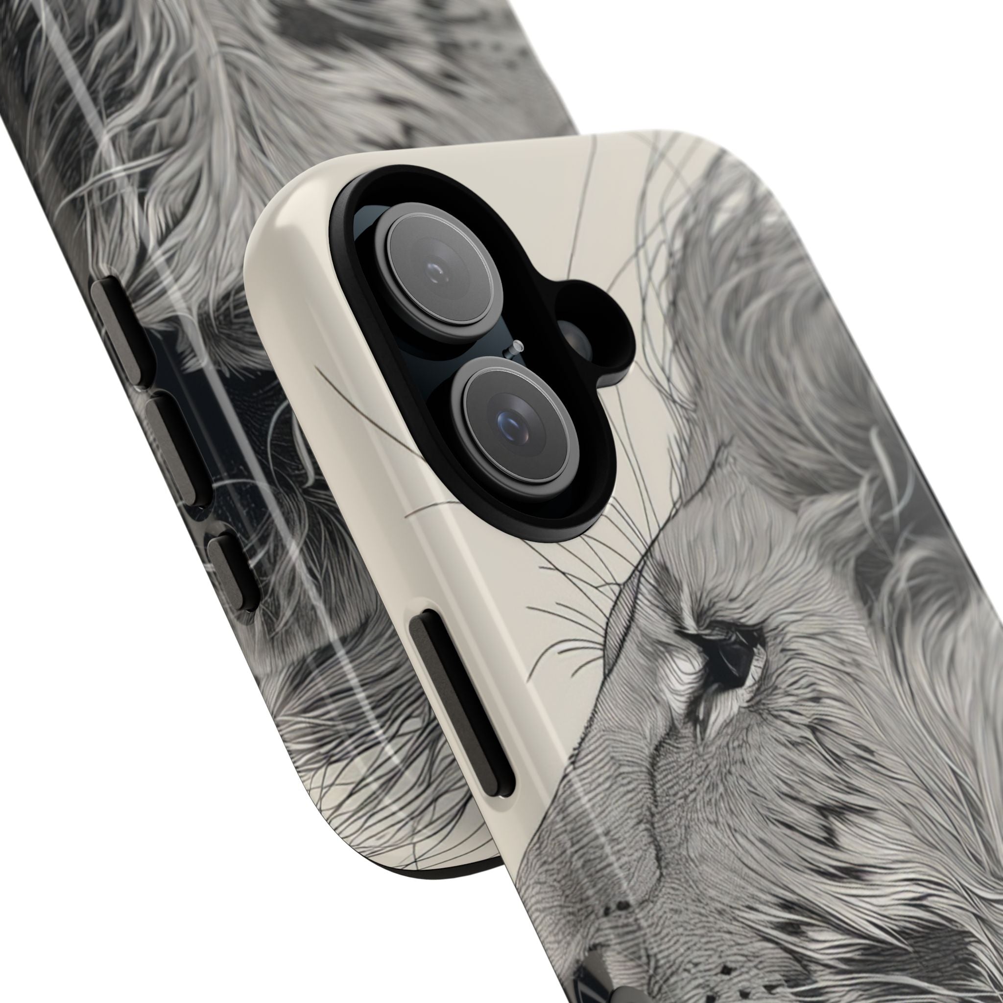 Profilo Leone Maestoso iPhone 16 - Tough