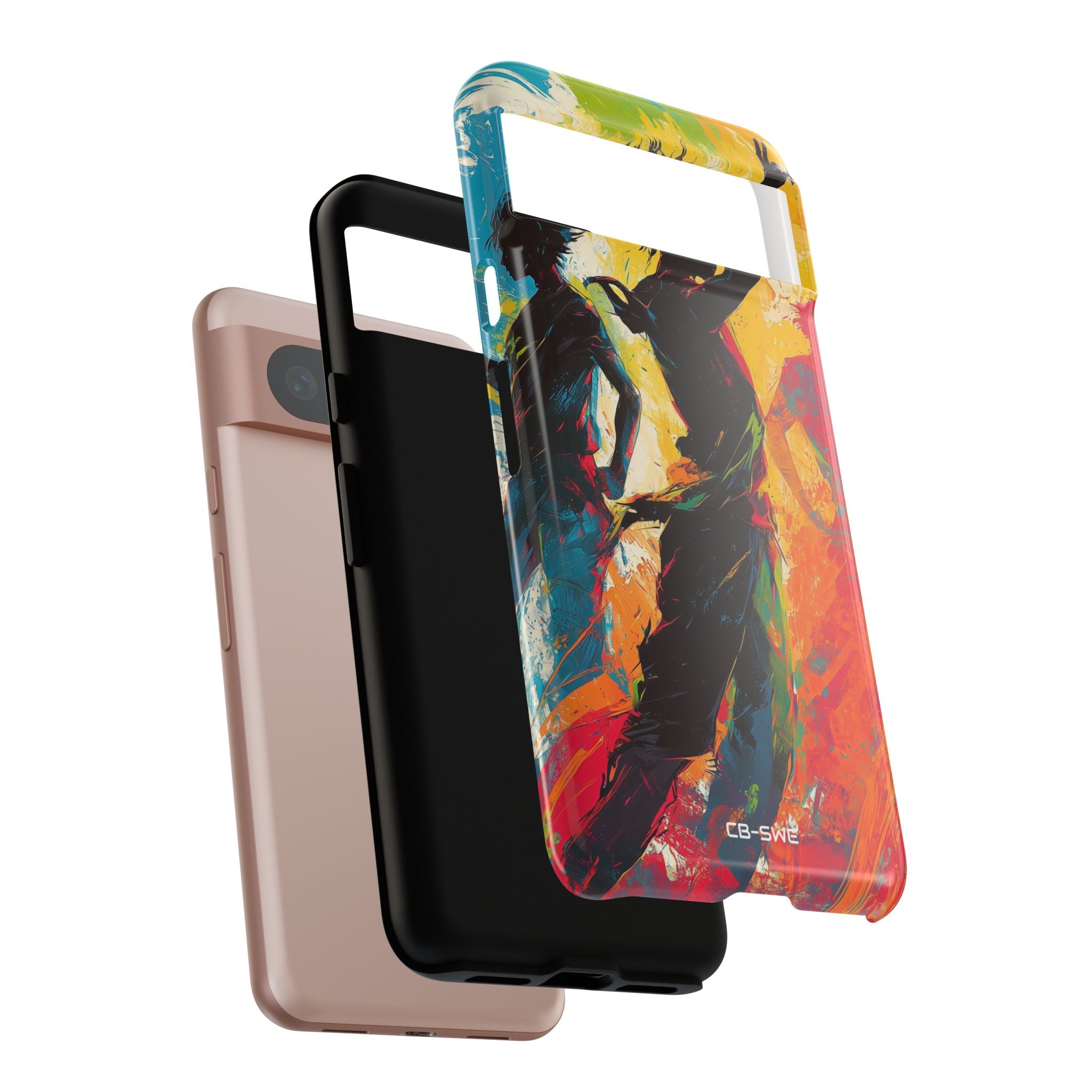 Figures Dance Wildly - Google Pixel Case