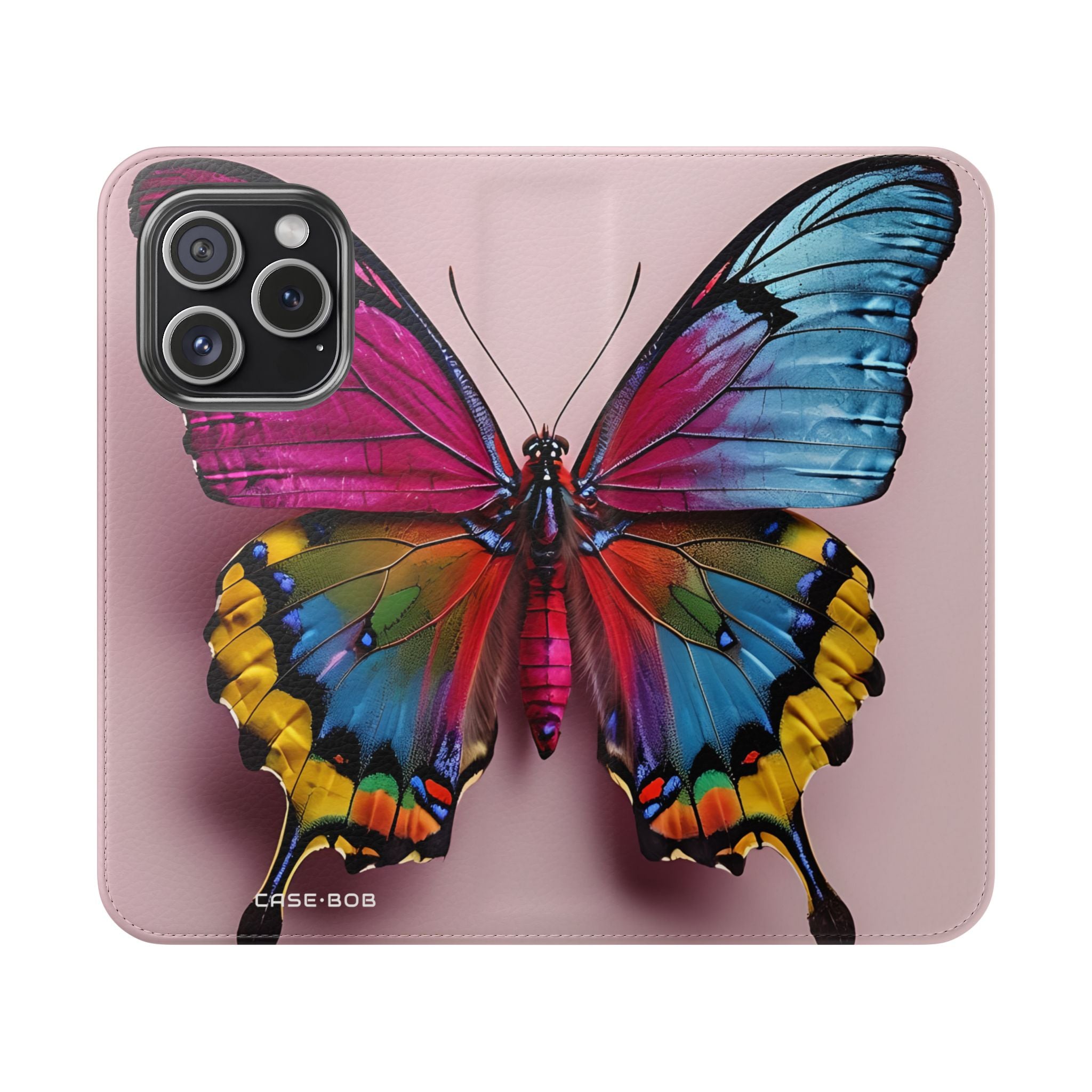 Vibrant Monarch - iPhone 15 Pro Case - Wallet