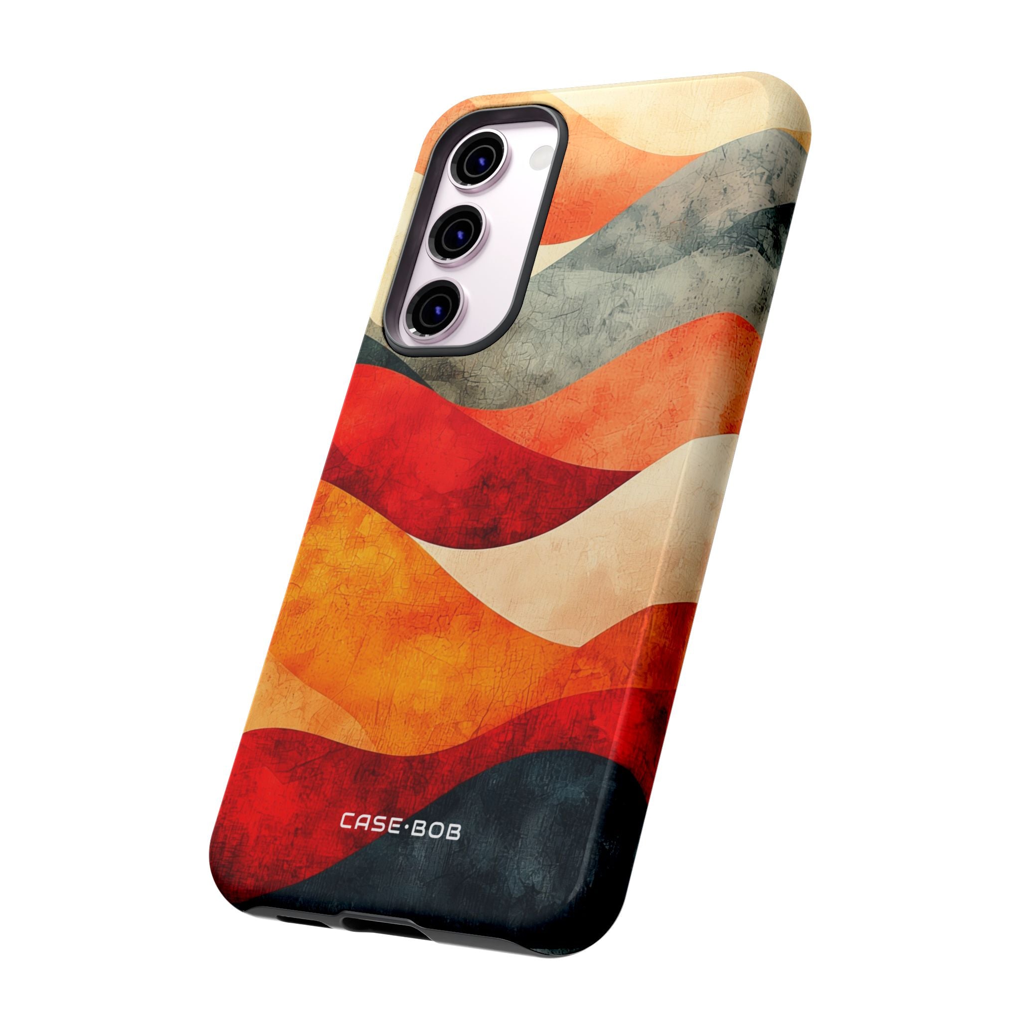 Cracked Wave Sunset Samsung S23 Plus Case - Tough
