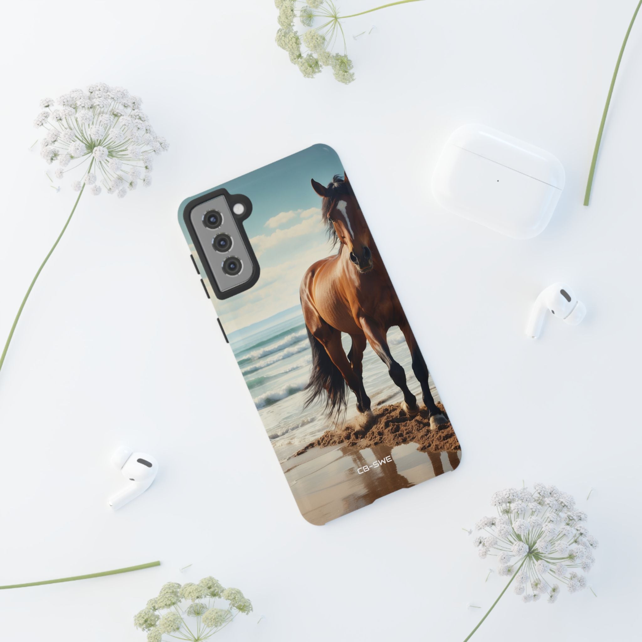 Horse Gallops Shoreline - Samsung Case