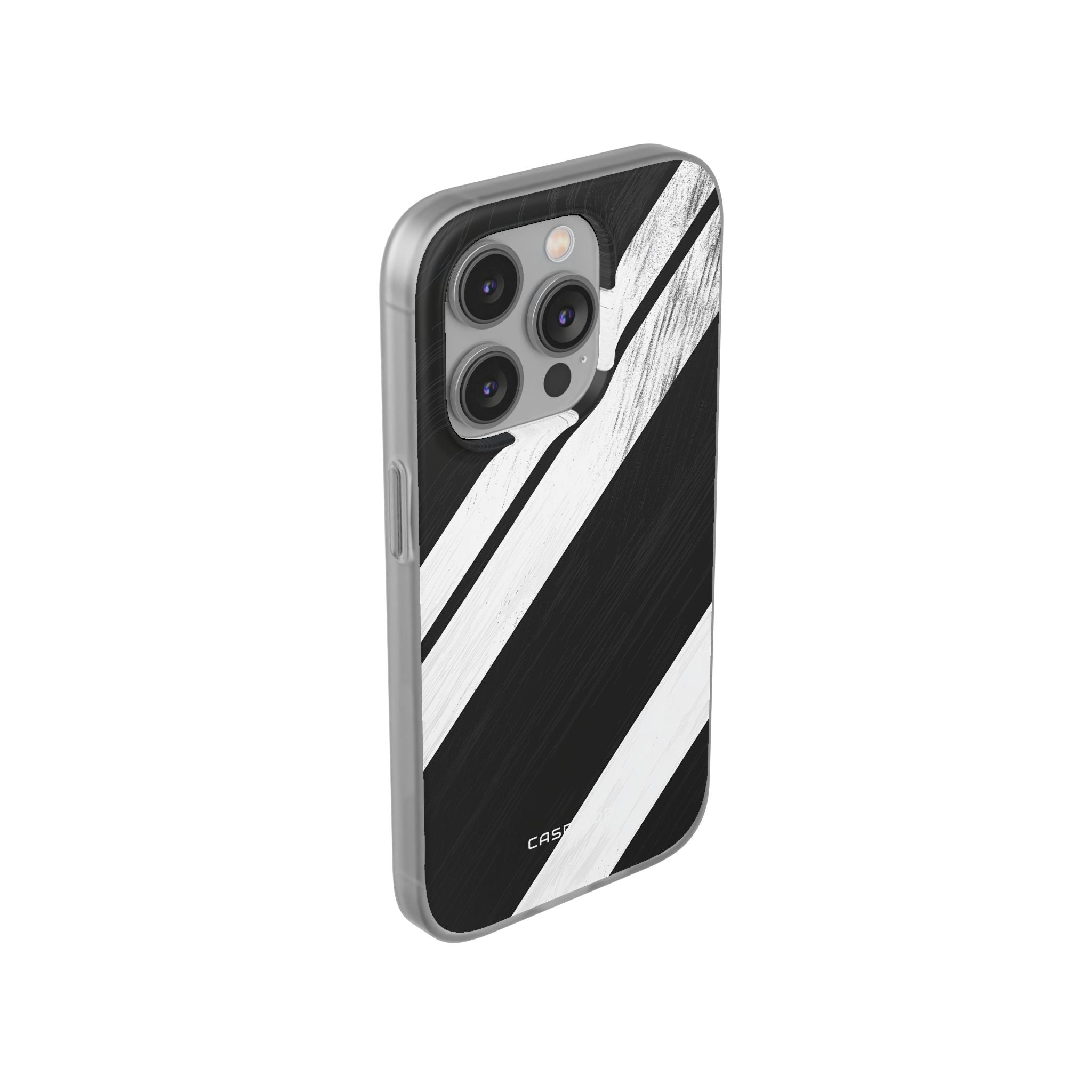 Distressed Stripe Motion iPhone 14 Pro Case - Soft