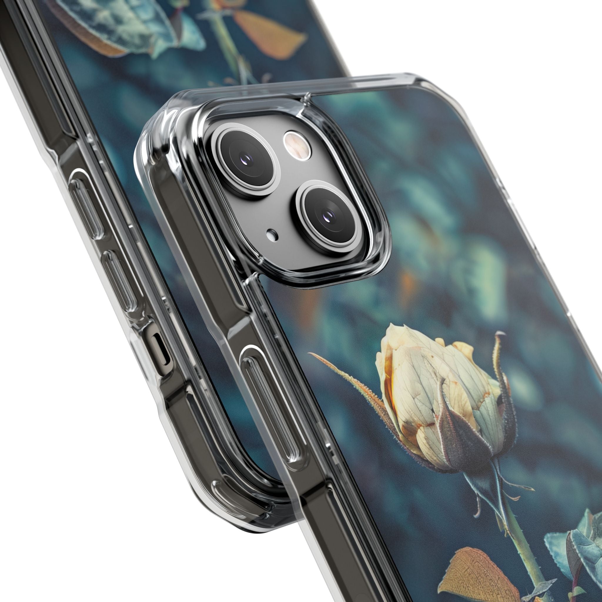 Mystic Rosebud Bloom iPhone 14 - Impact Clear+