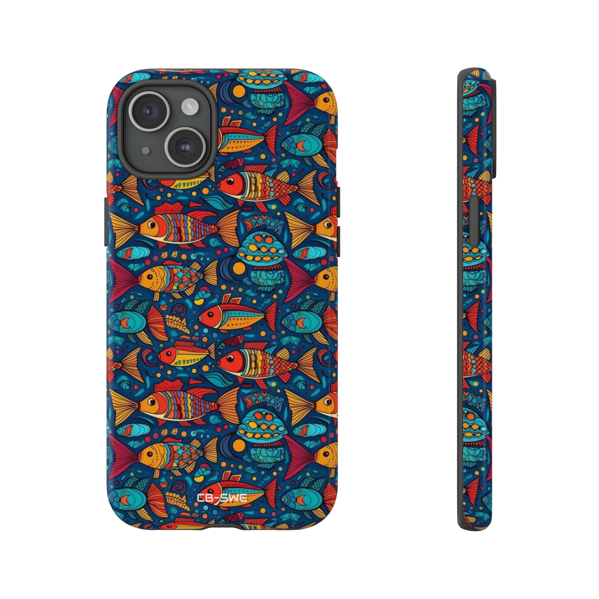 Fish Dance Joyfully - iPhone Case