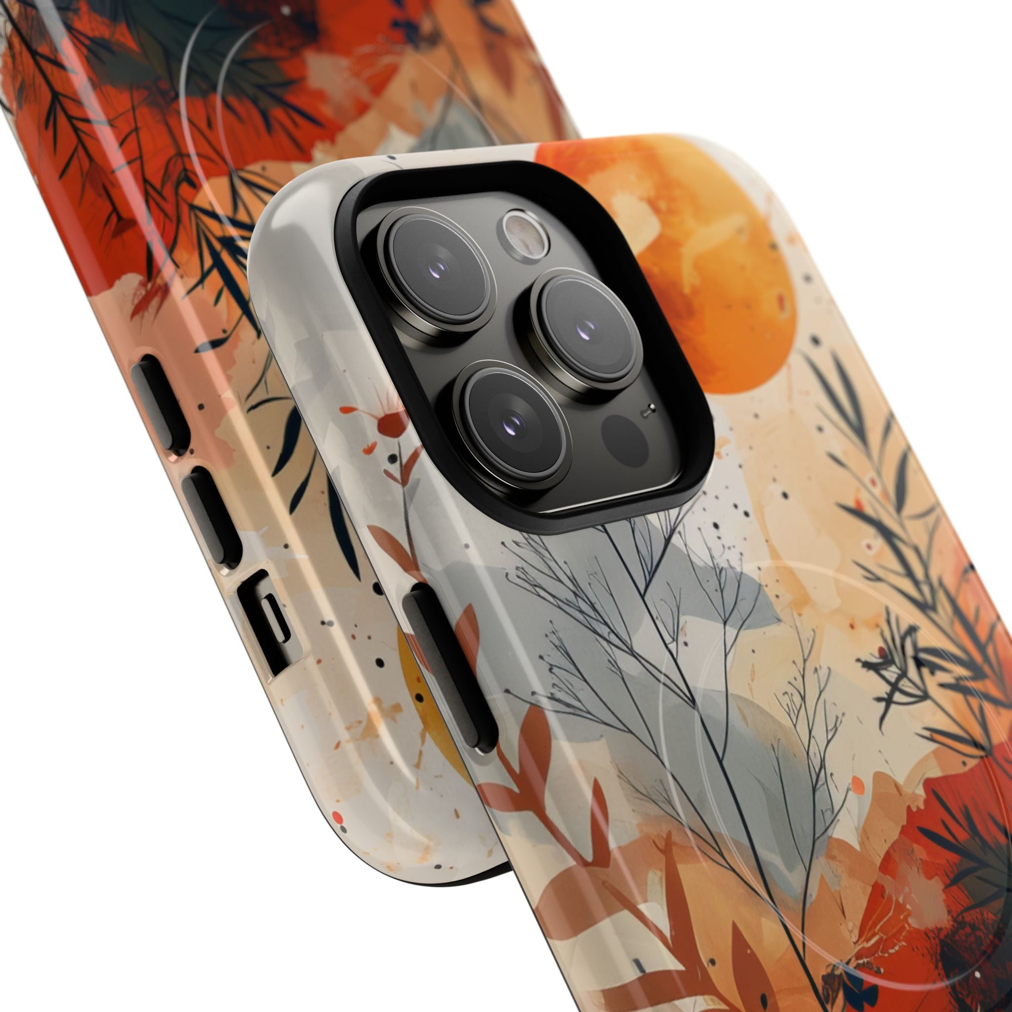 Orange Solstice iPhone 14 Pro Max Case - Tough+