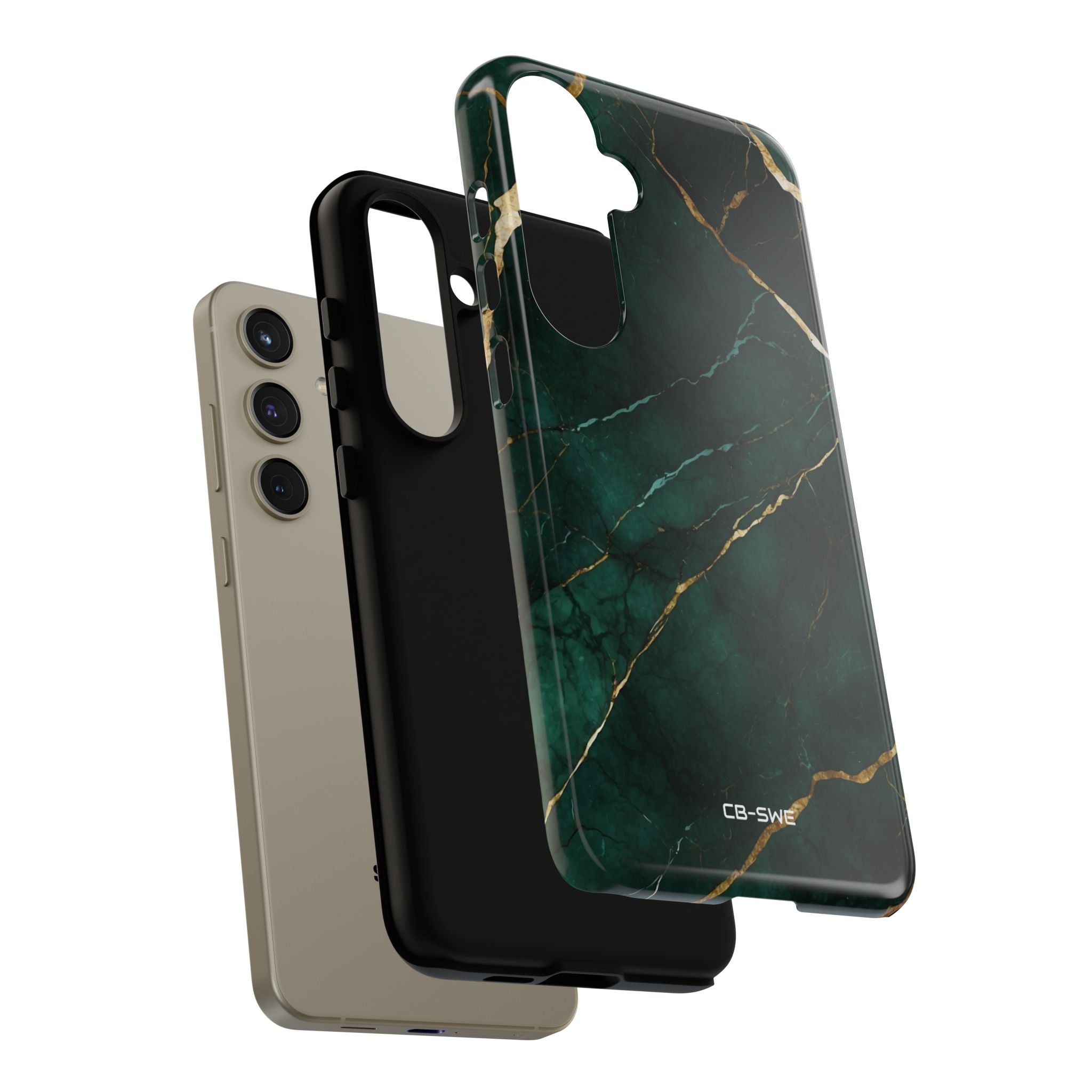 Emerald Veins Flow - Samsung Case