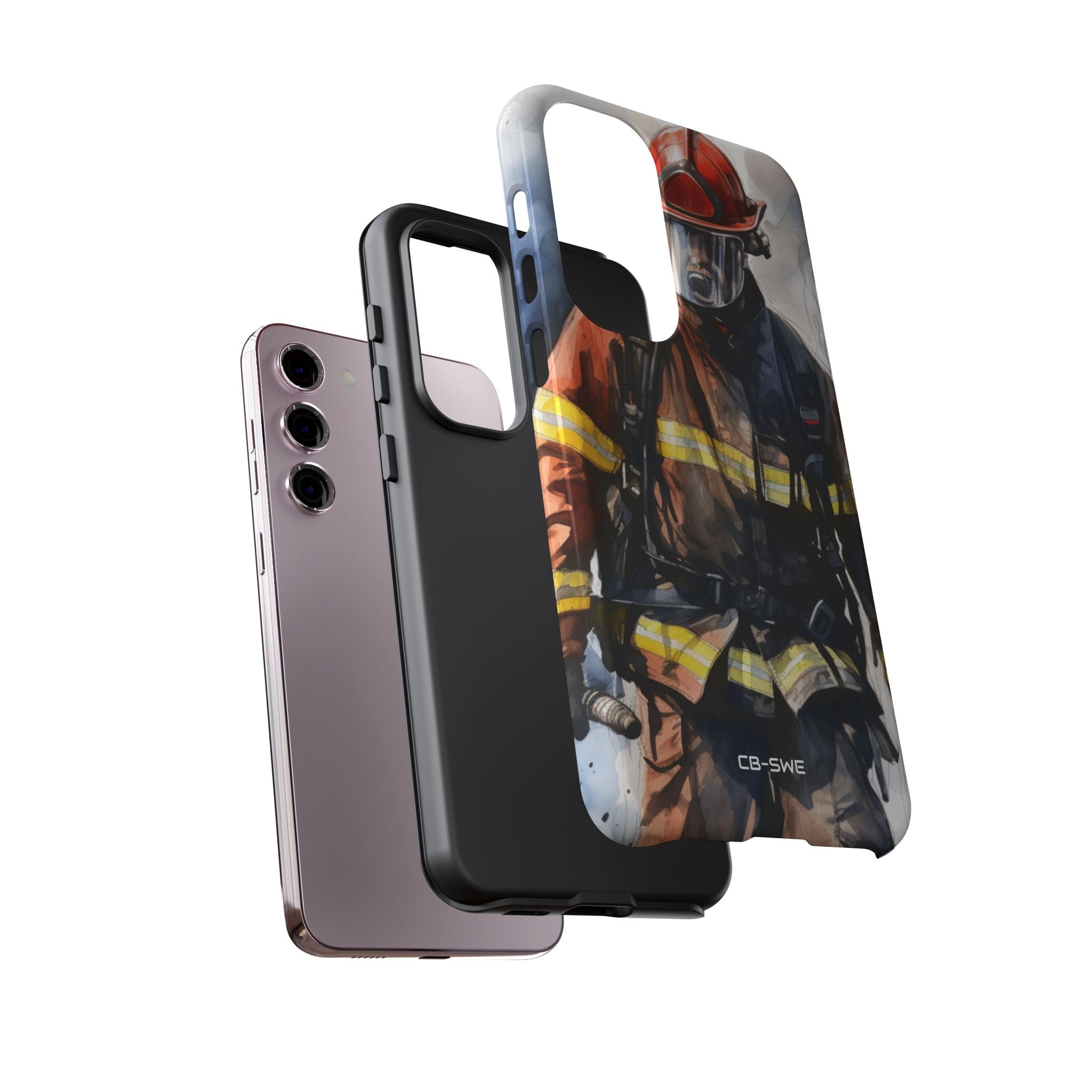 Firefighter In Motion - Samsung Case