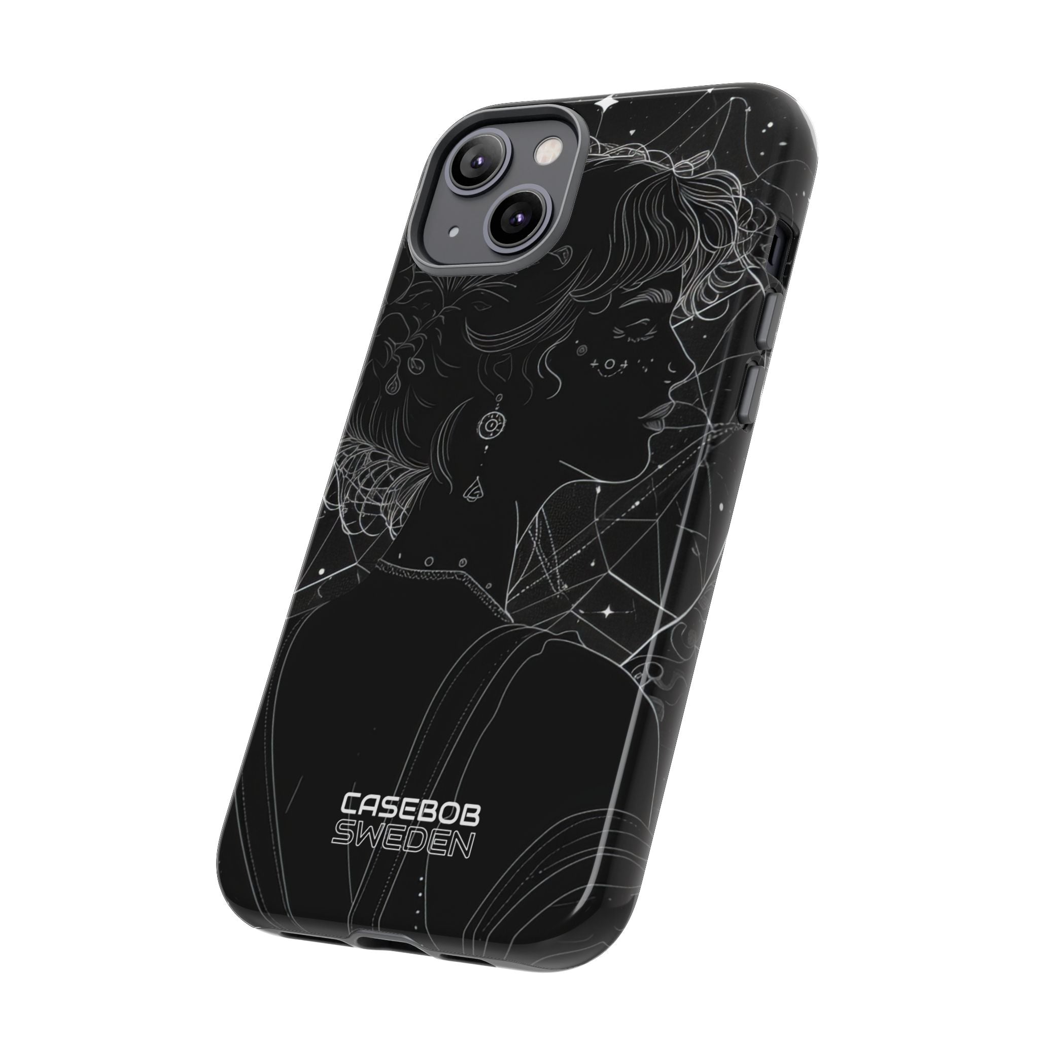 Celestial Bloom Silhouette iPhone 14 - Tough