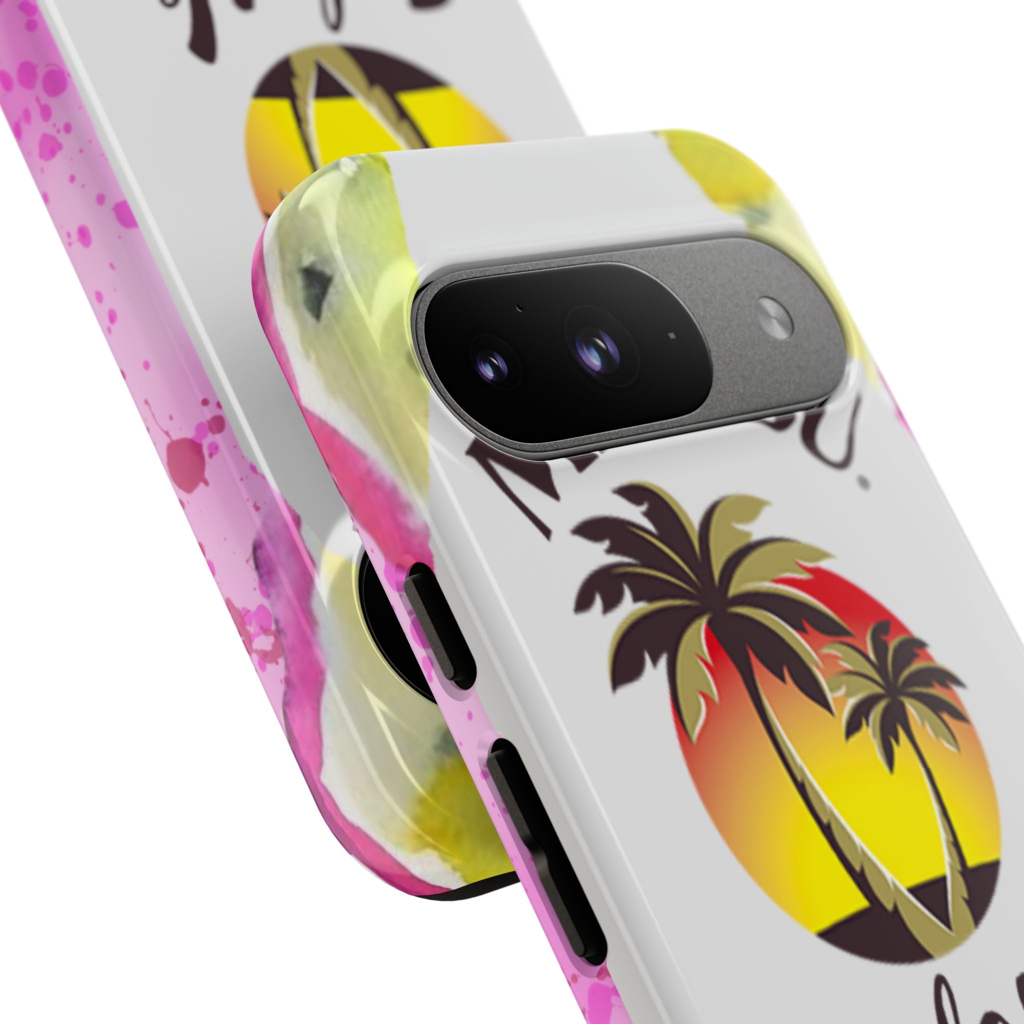 Tropical Sunset Splash - Google Pixel Case