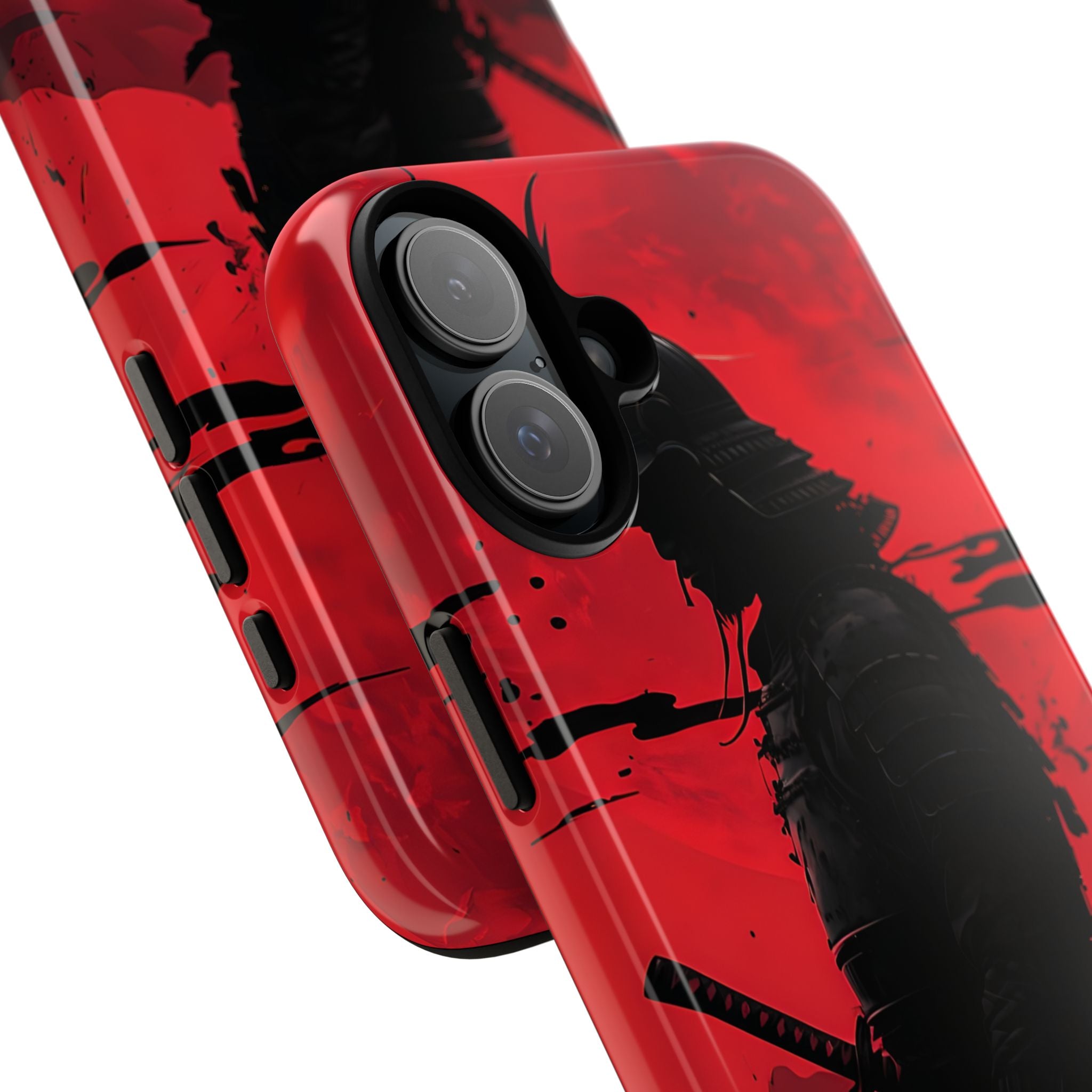 Samurai Bloodmoon iPhone 16 Plus Case - Tough